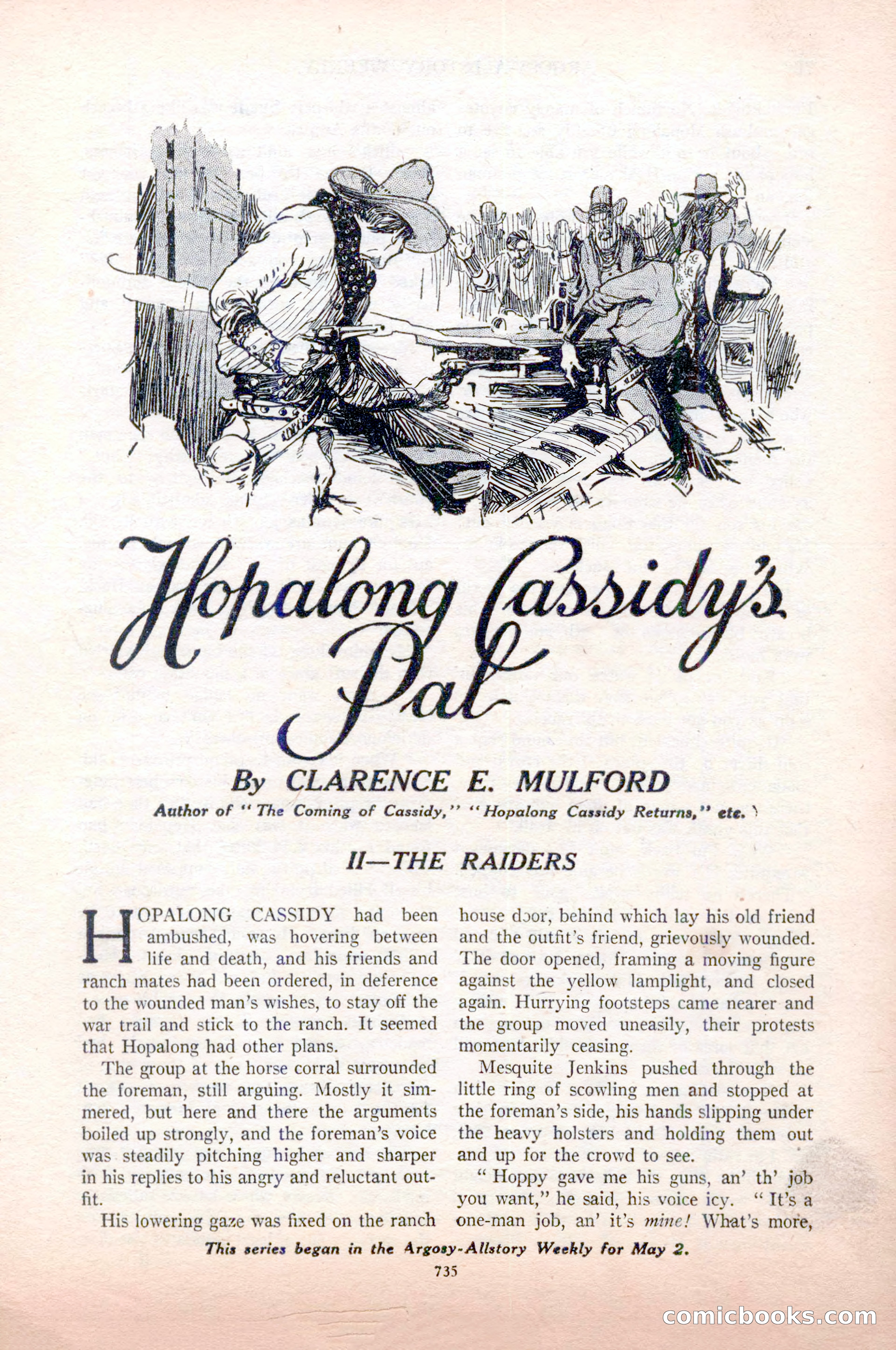 Argosy All-Story Weekly, May 9, 1925 — page 105 of 176