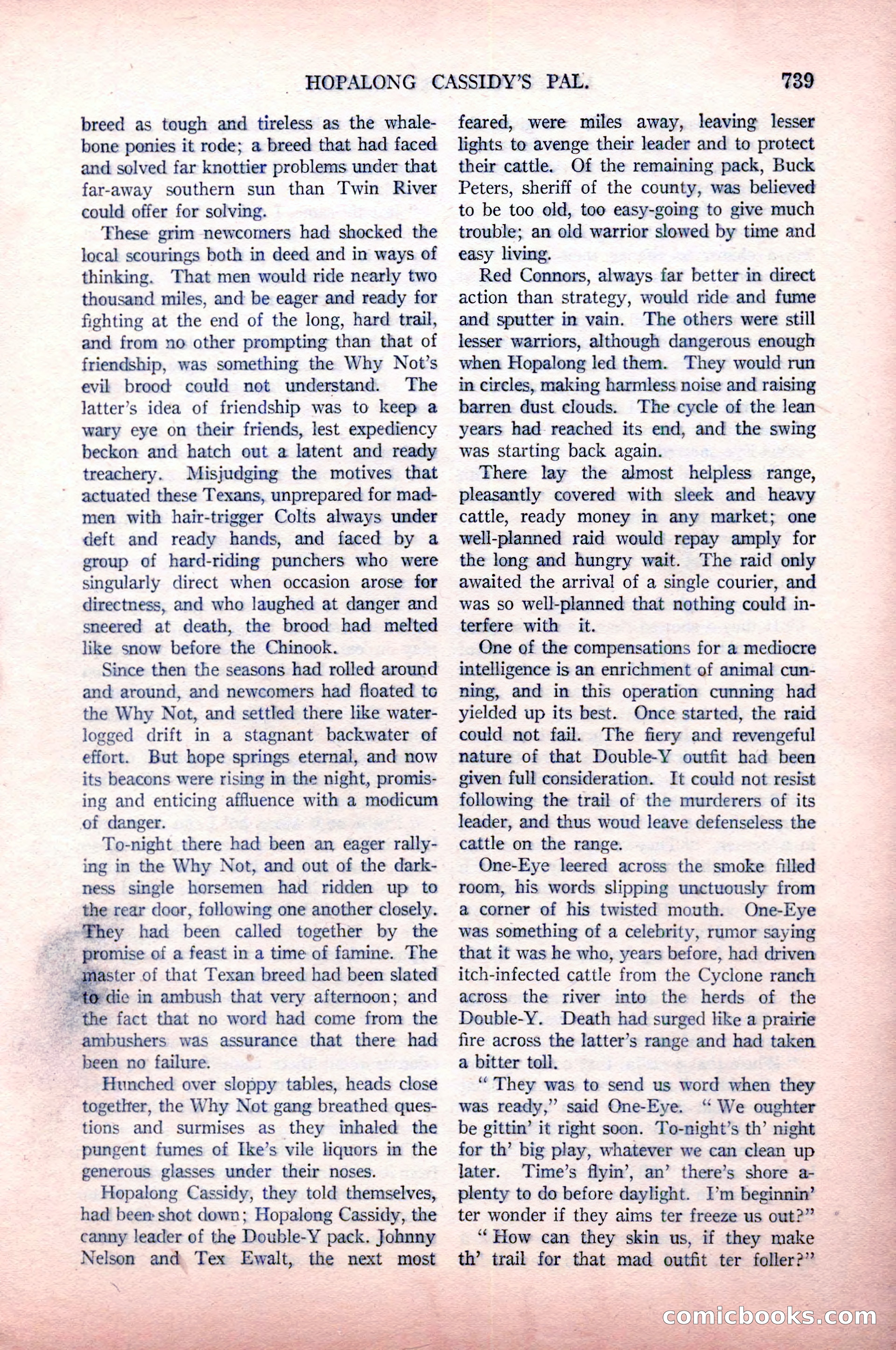 Argosy All-Story Weekly, May 9, 1925 — page 109 of 176