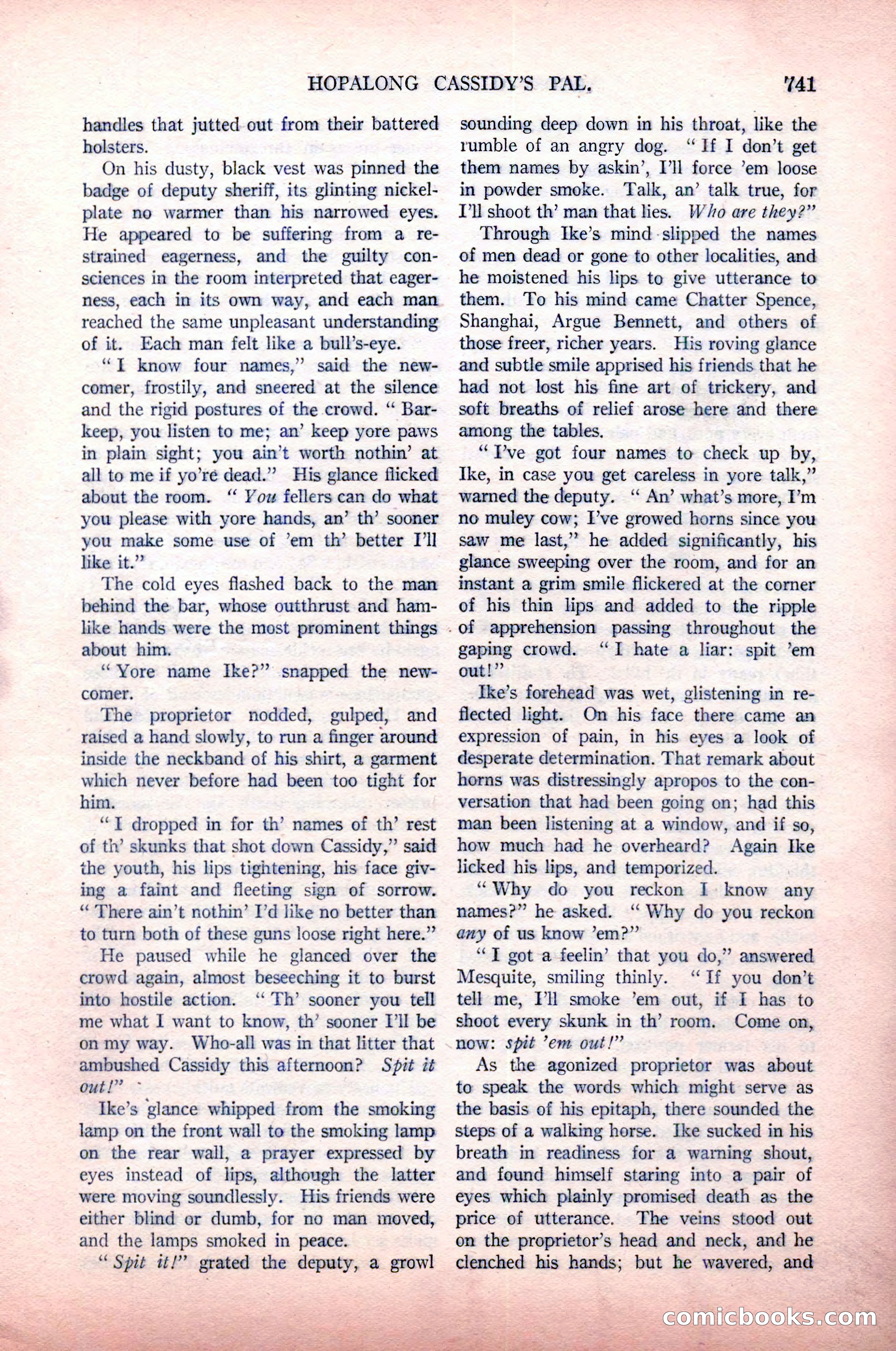 Argosy All-Story Weekly, May 9, 1925 — page 111 of 176