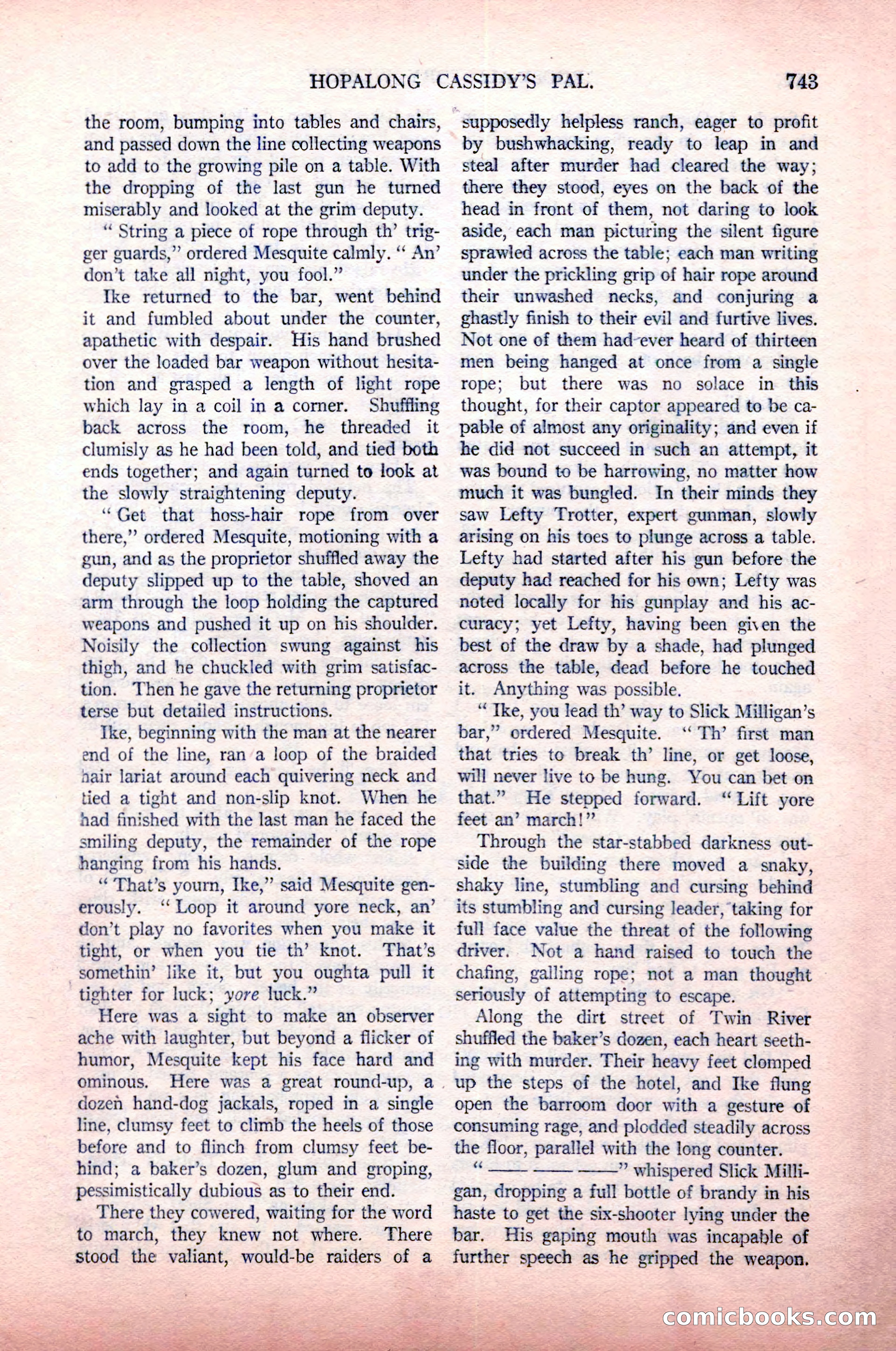 Argosy All-Story Weekly, May 9, 1925 — page 113 of 176