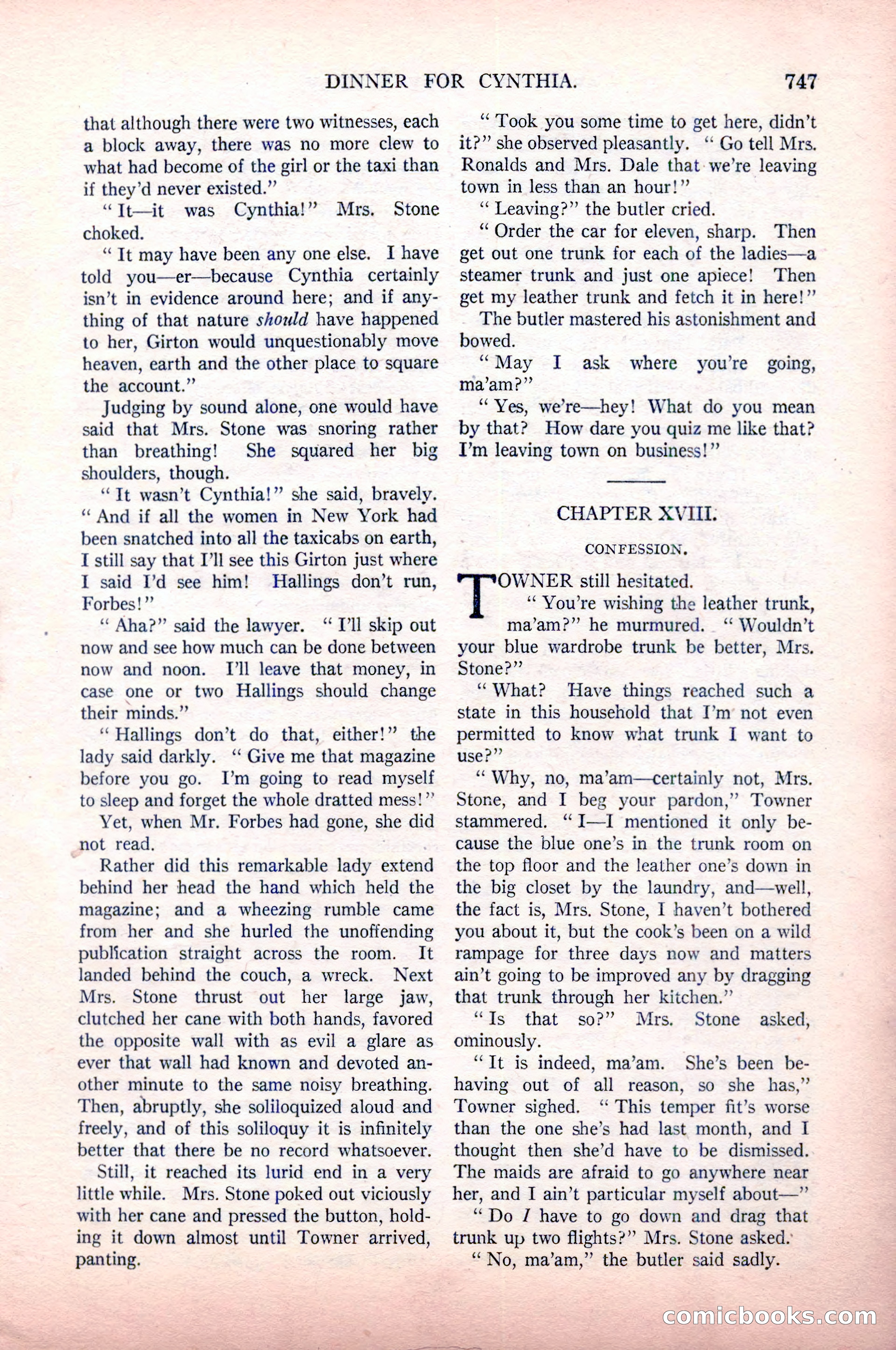 Argosy All-Story Weekly, May 9, 1925 — page 117 of 176