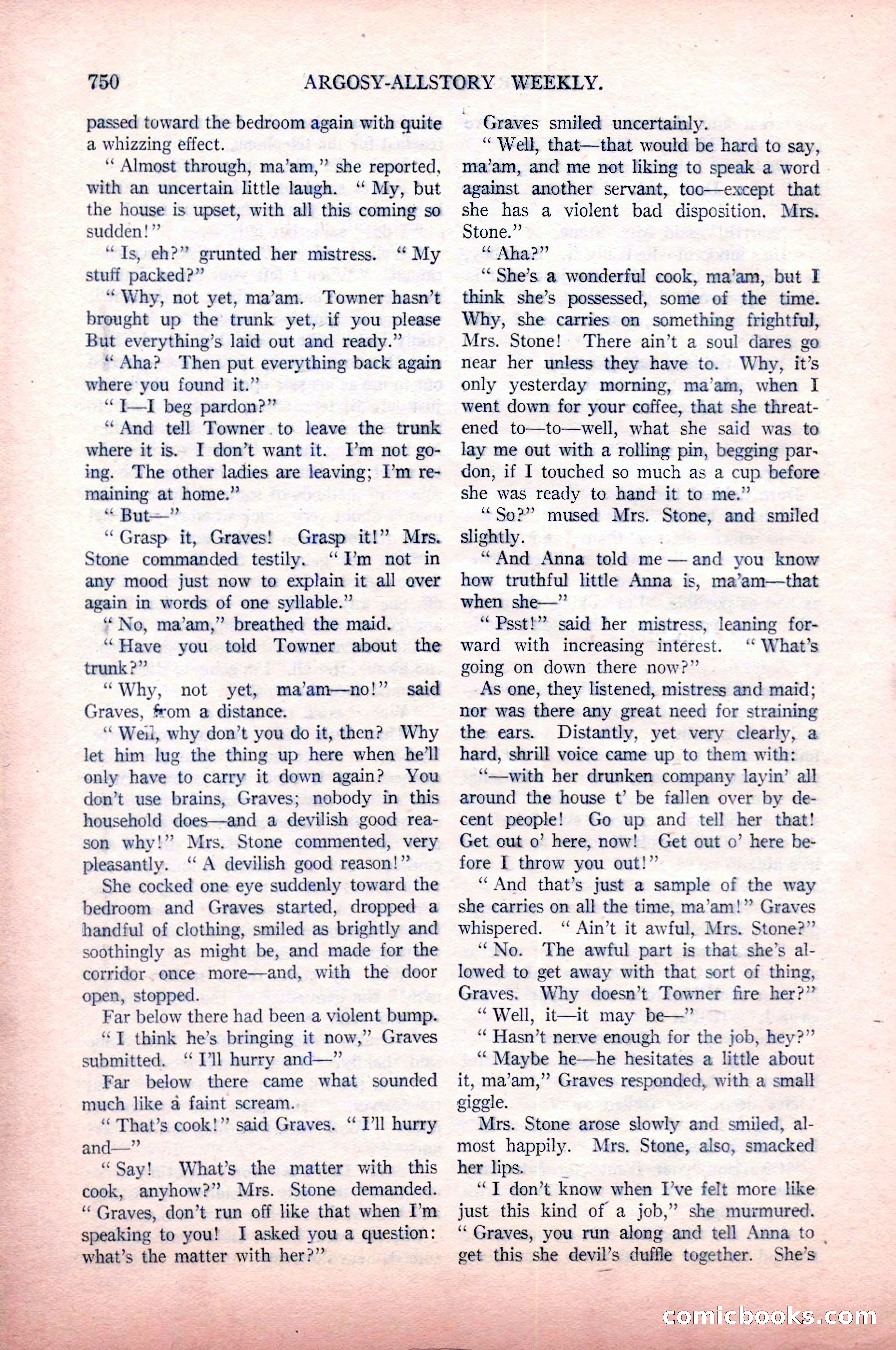 Argosy All-Story Weekly, May 9, 1925 — page 120 of 176