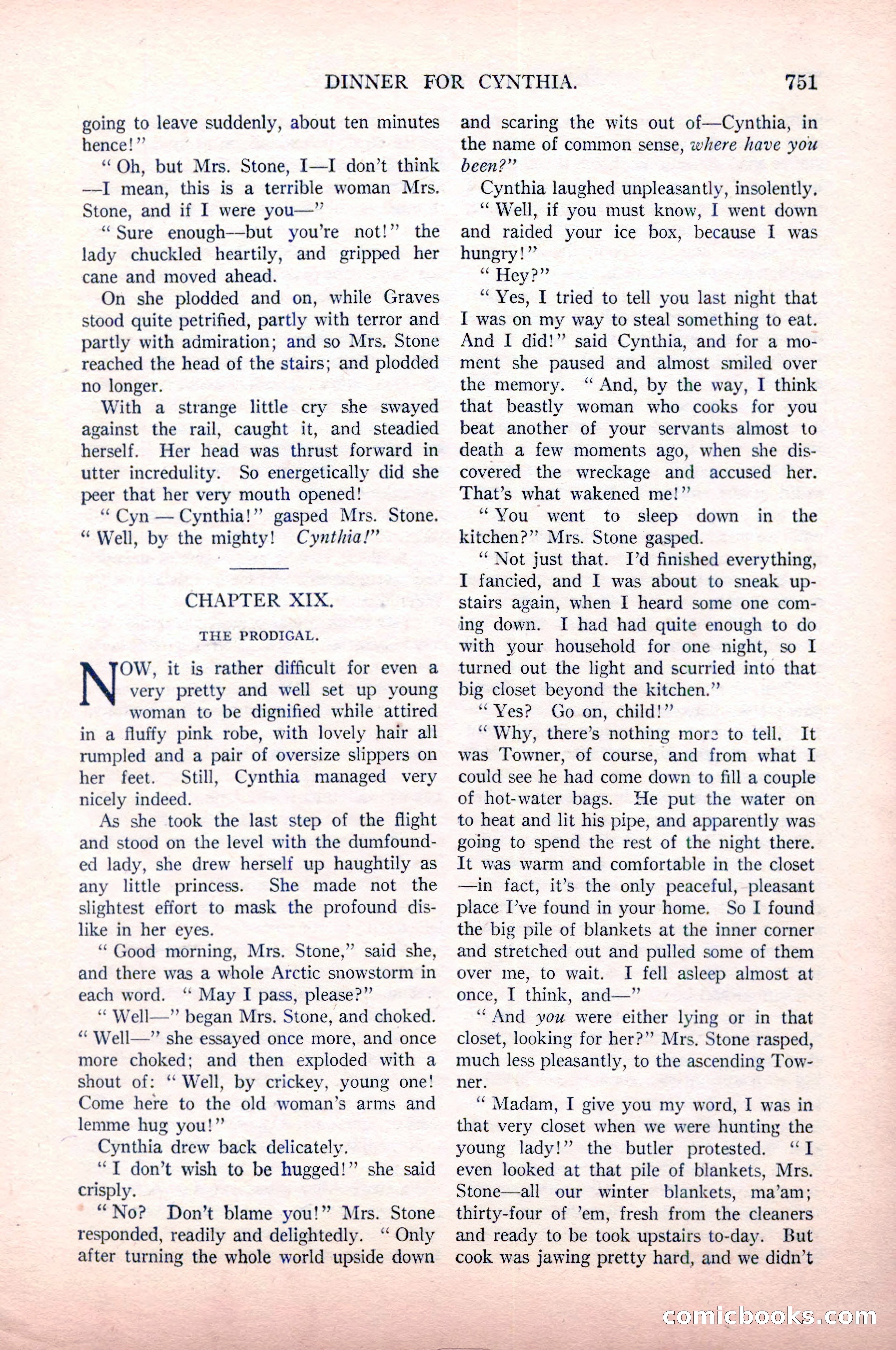 Argosy All-Story Weekly, May 9, 1925 — page 121 of 176