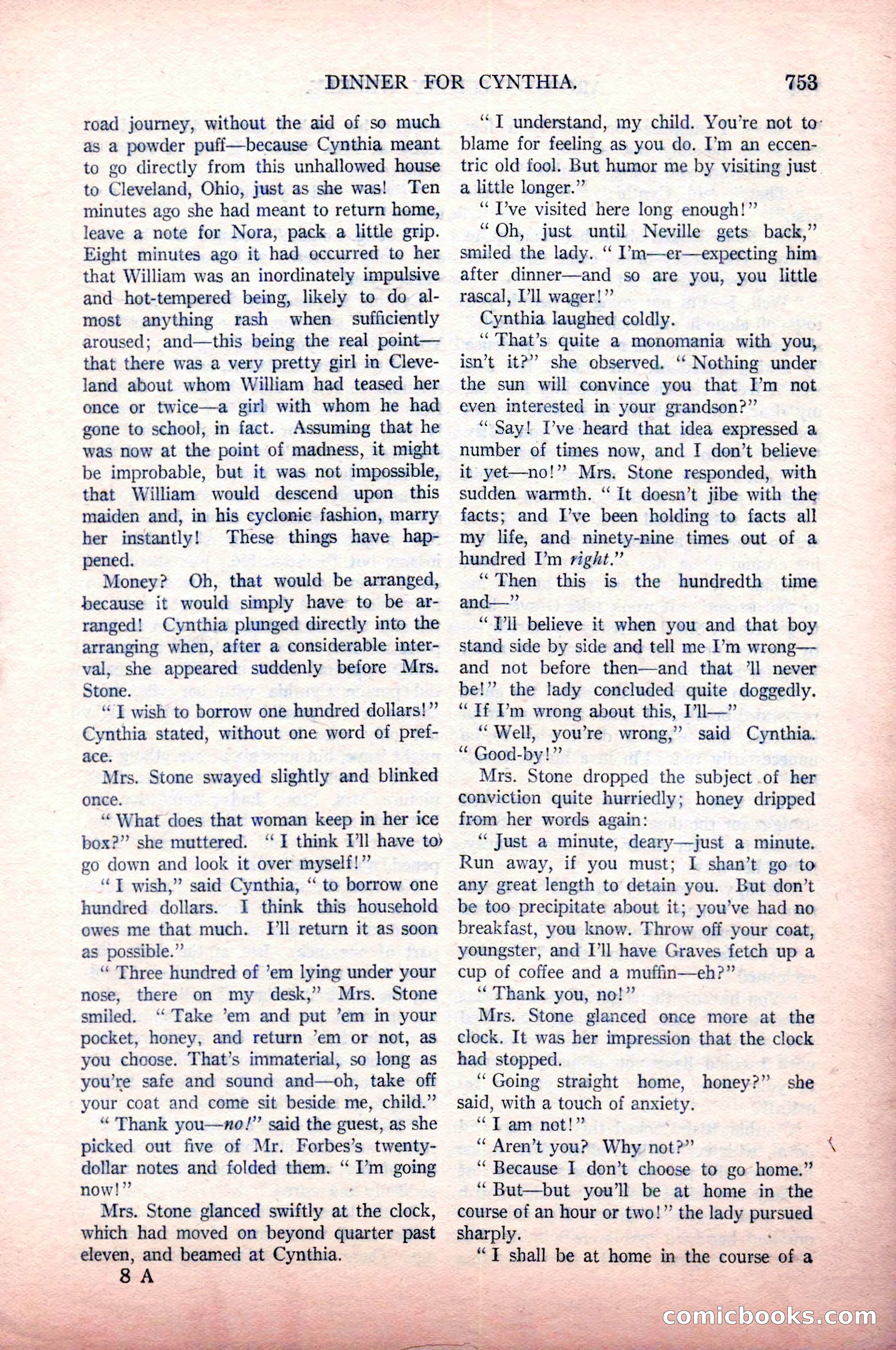 Argosy All-Story Weekly, May 9, 1925 — page 123 of 176