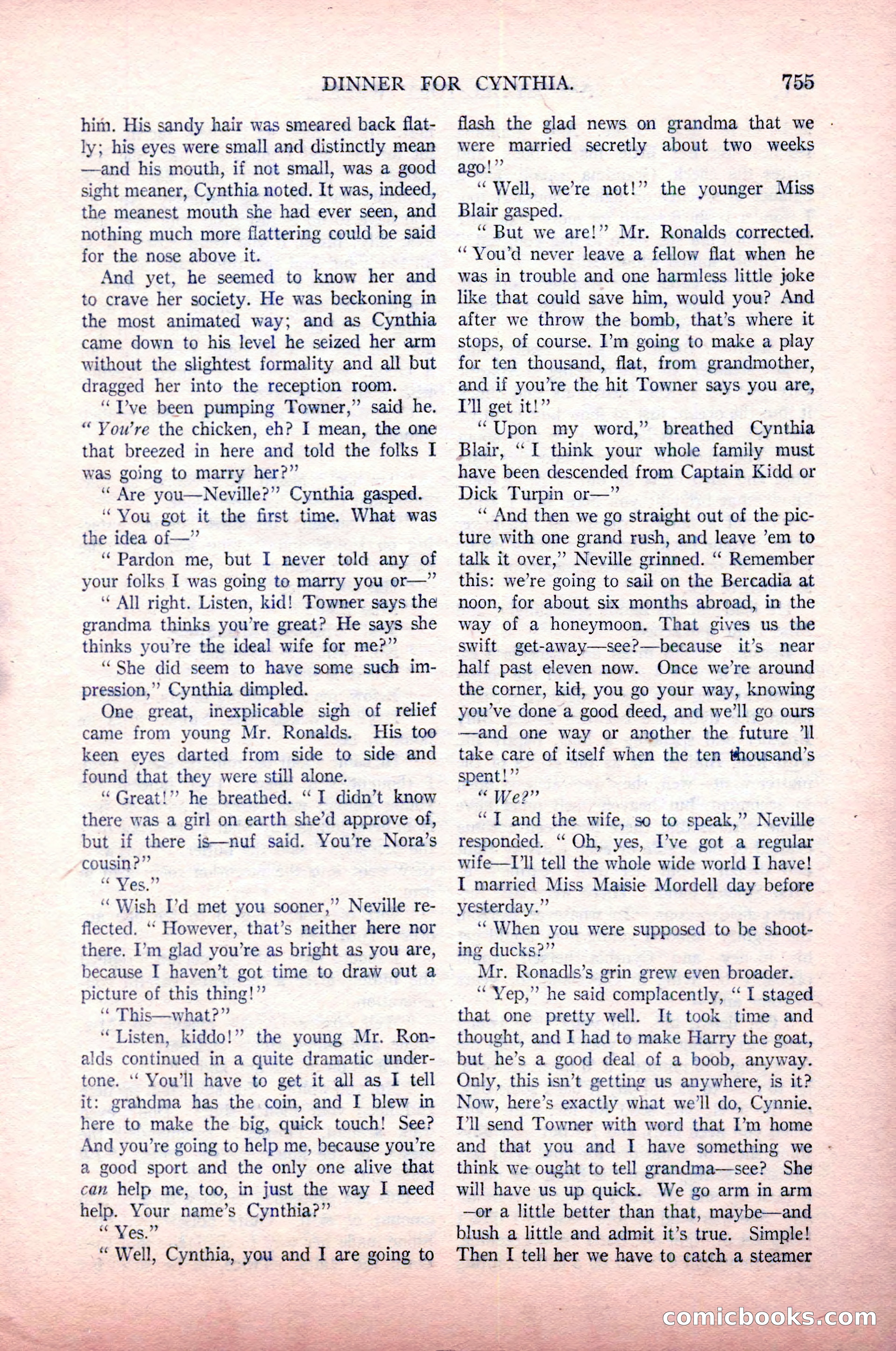 Argosy All-Story Weekly, May 9, 1925 — page 125 of 176