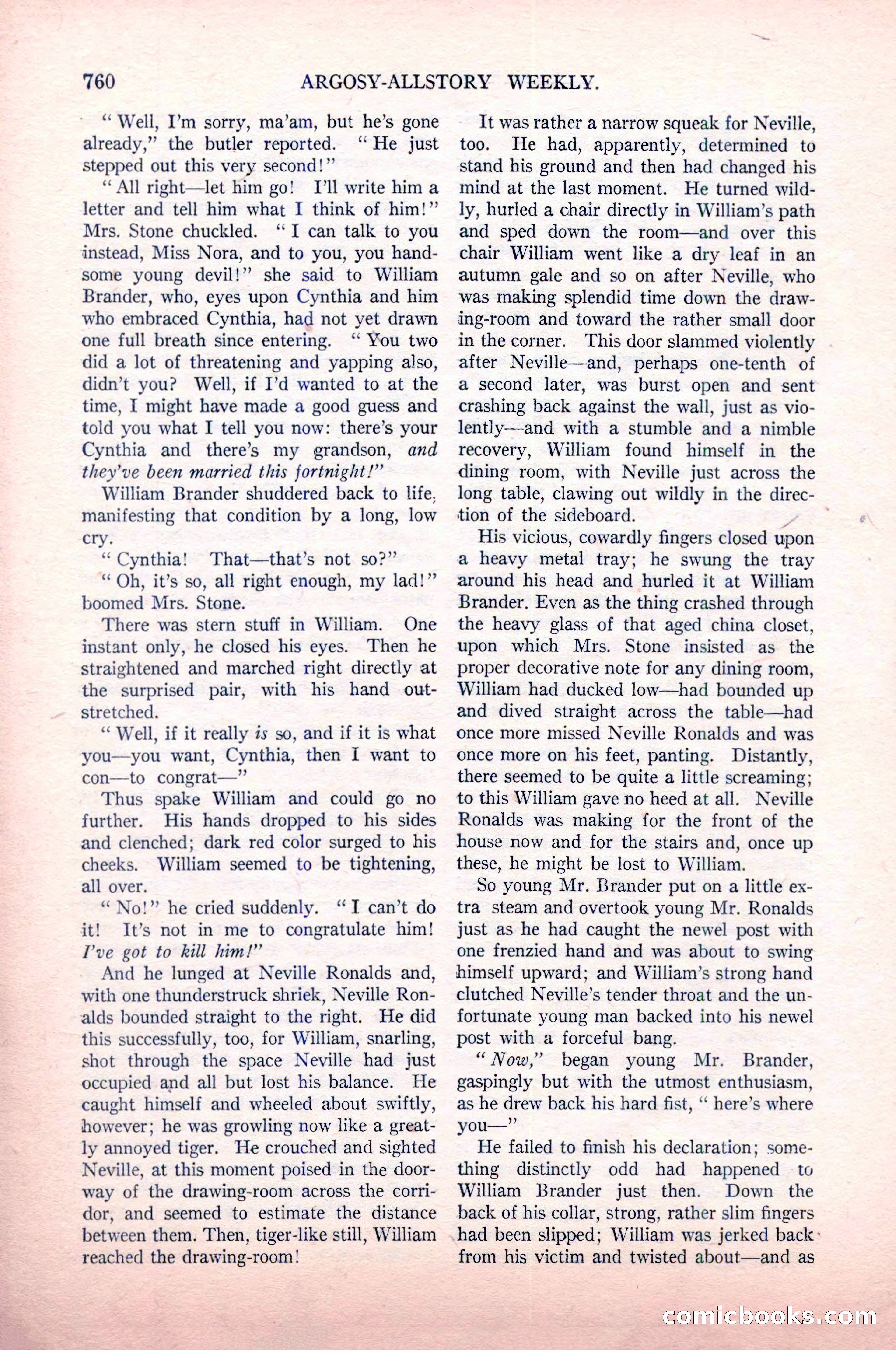 Argosy All-Story Weekly, May 9, 1925 — page 130 of 176