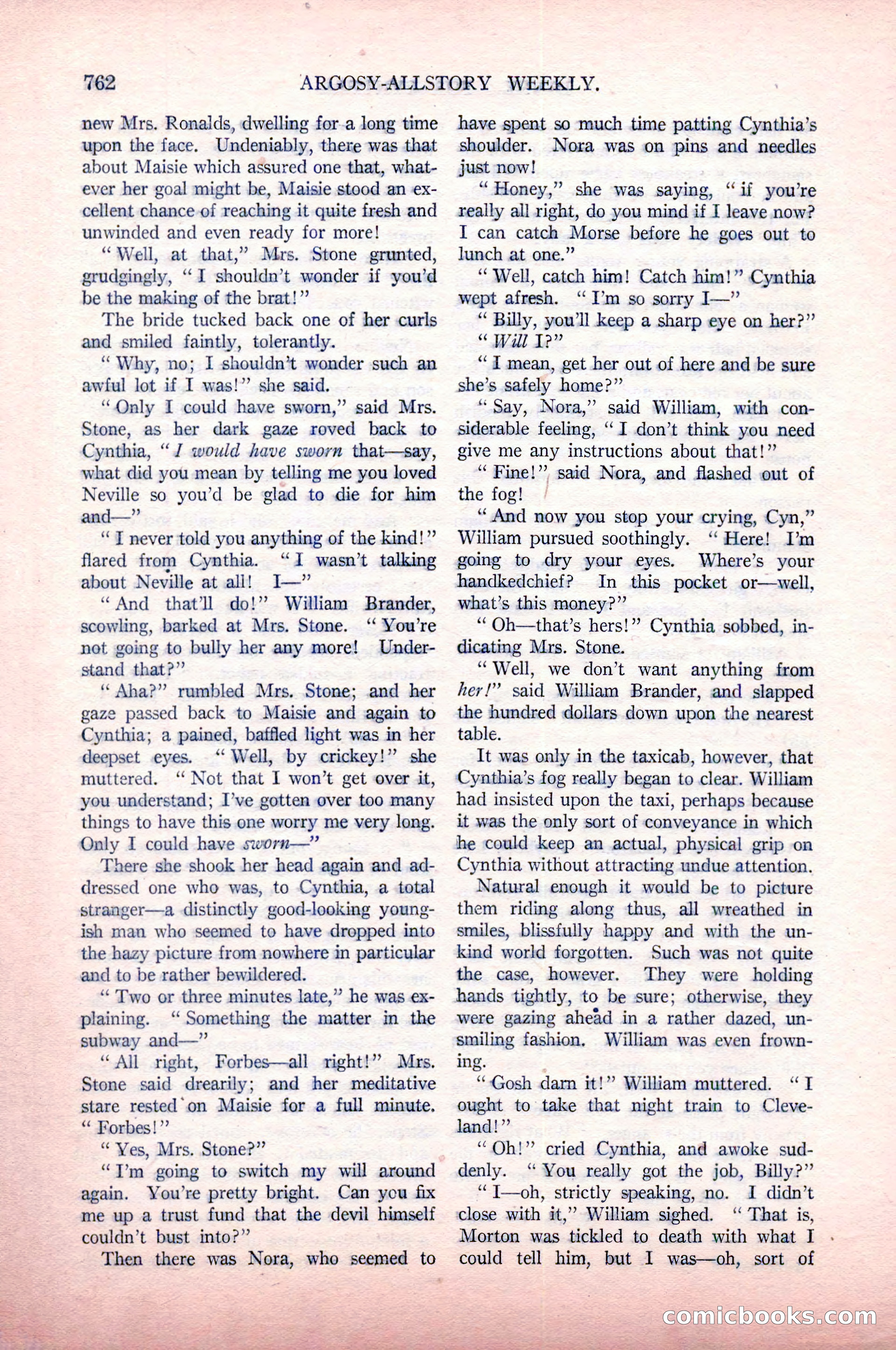 Argosy All-Story Weekly, May 9, 1925 — page 132 of 176