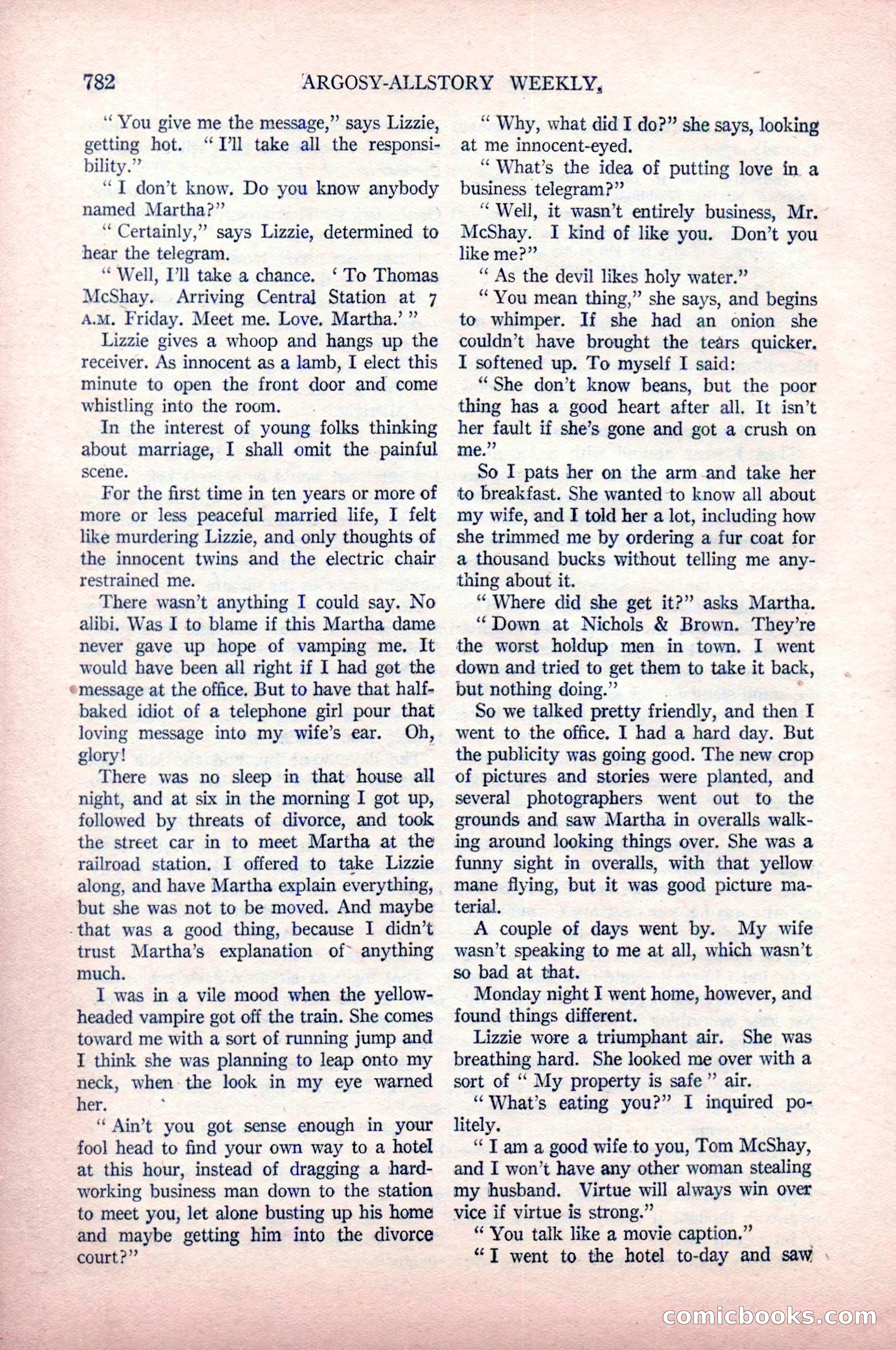 Argosy All-Story Weekly, May 9, 1925 — page 152 of 176