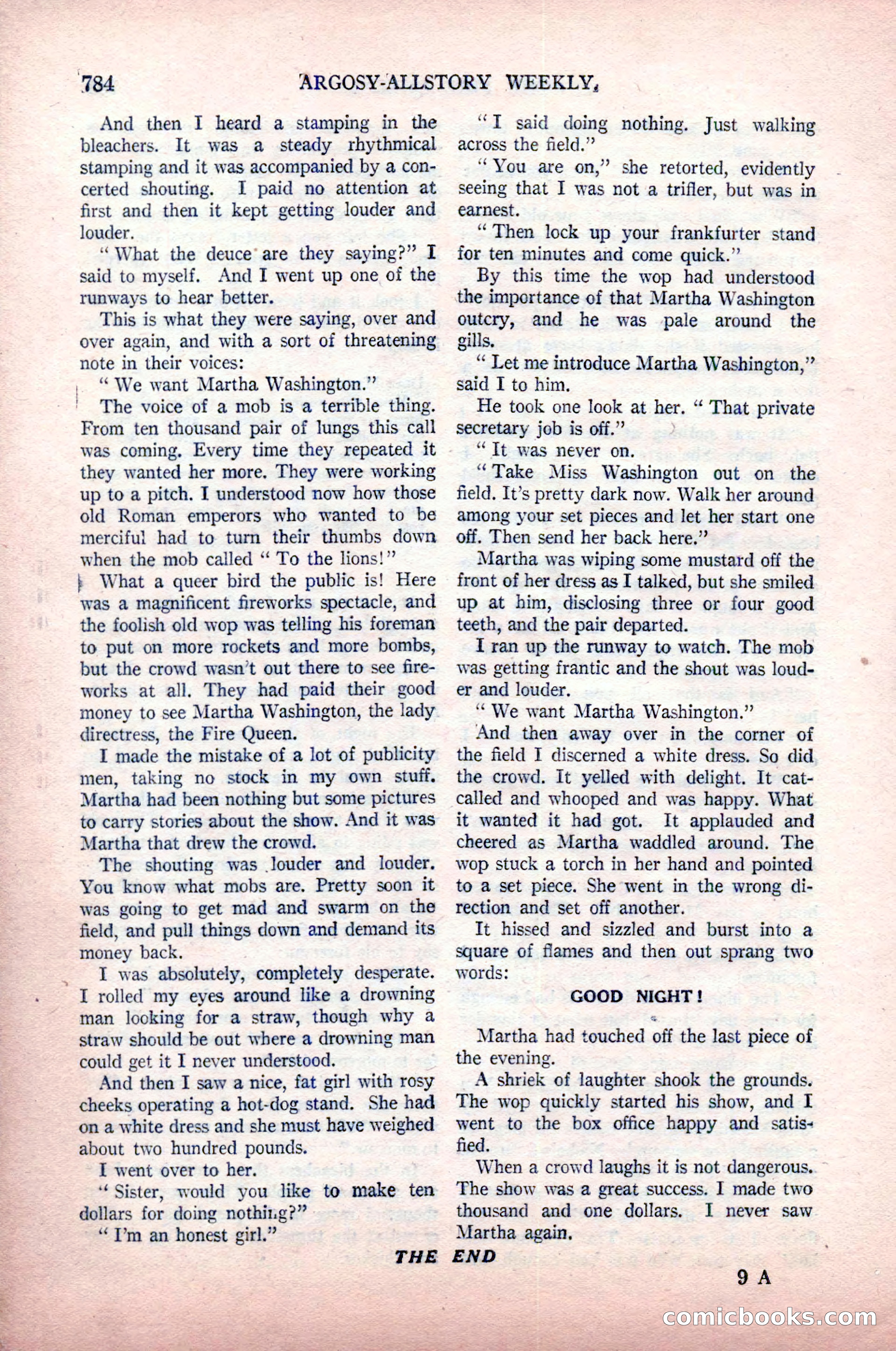 Argosy All-Story Weekly, May 9, 1925 — page 154 of 176