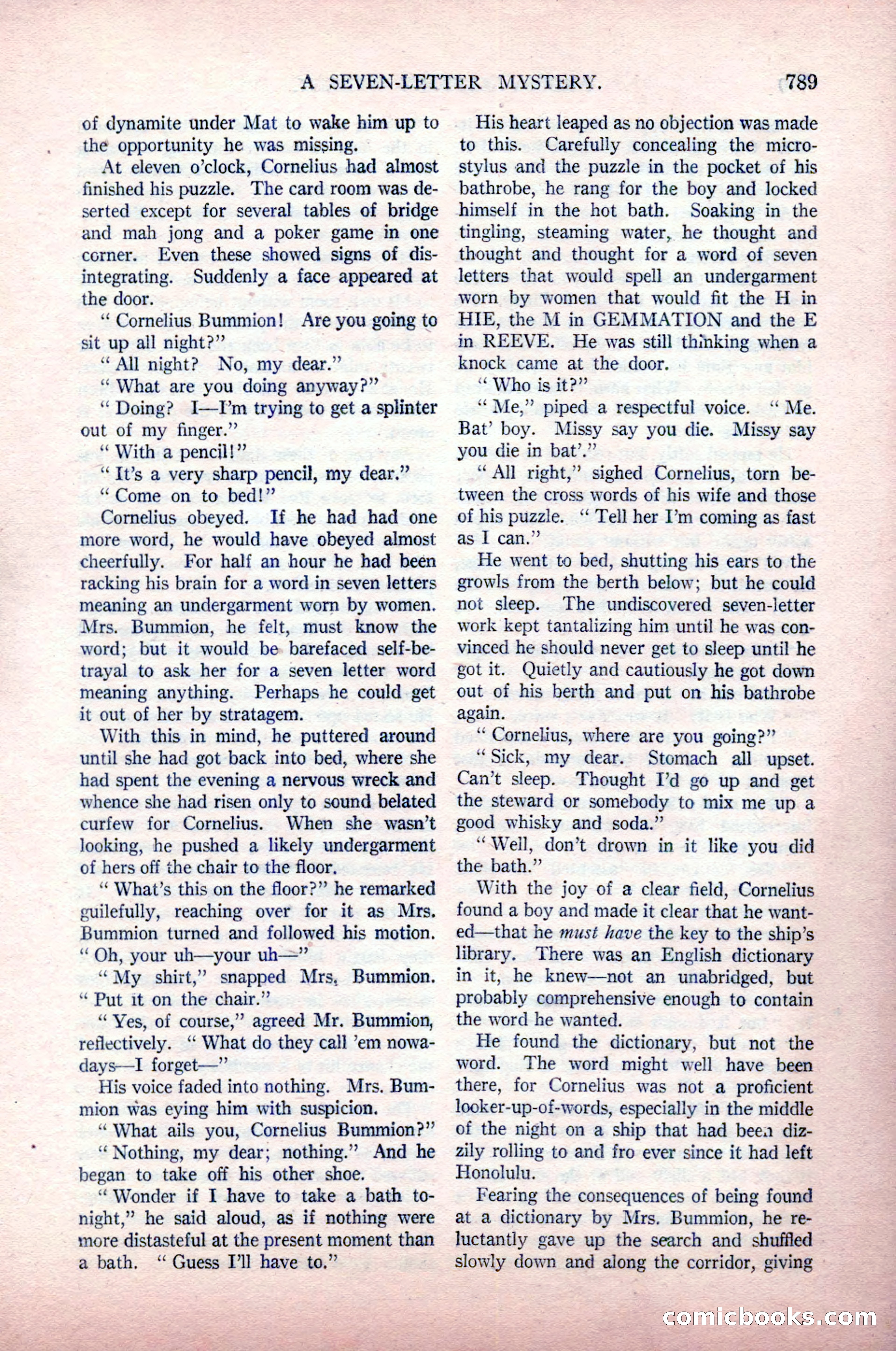 Argosy All-Story Weekly, May 9, 1925 — page 159 of 176