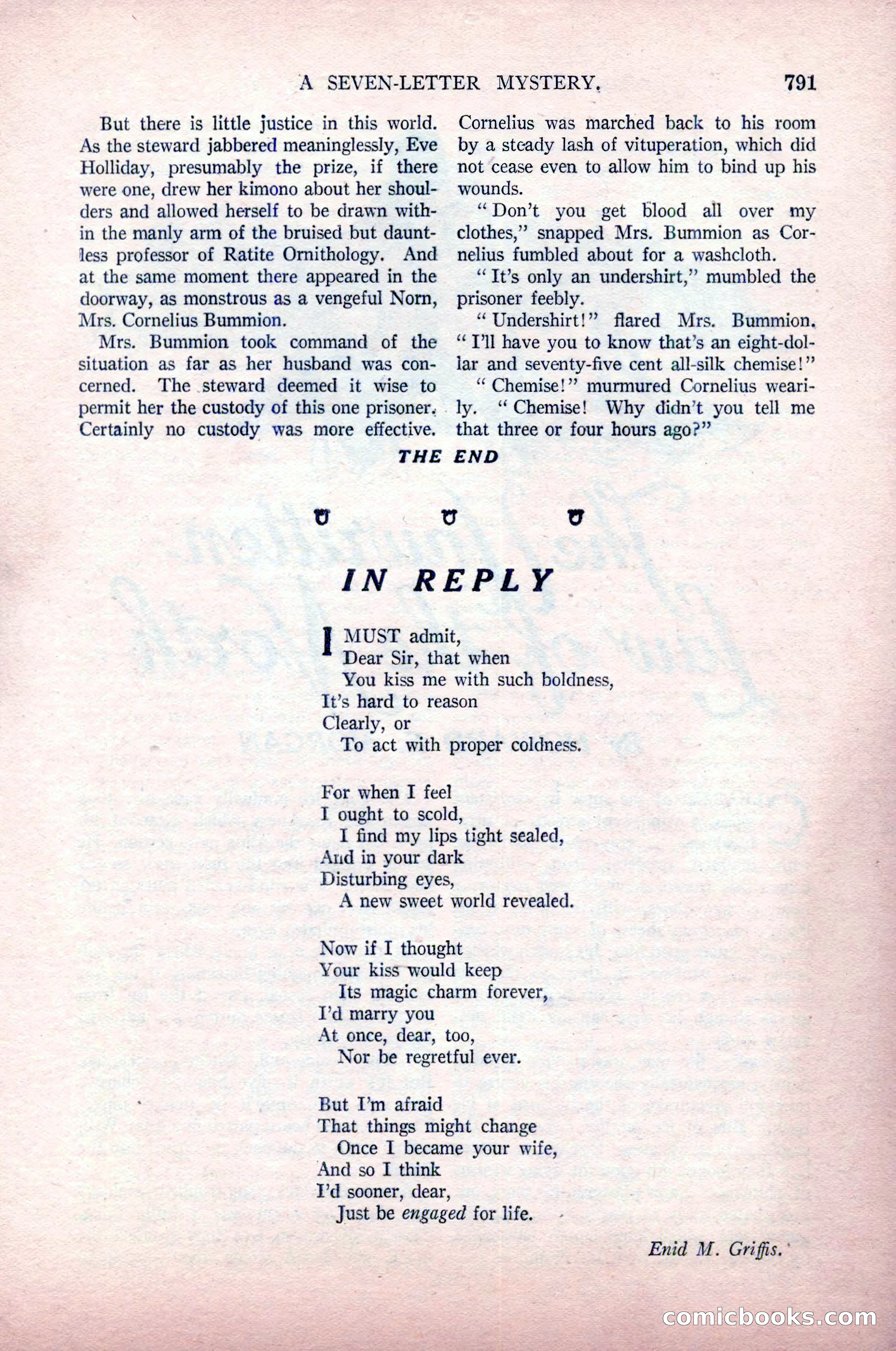 Argosy All-Story Weekly, May 9, 1925 — page 161 of 176