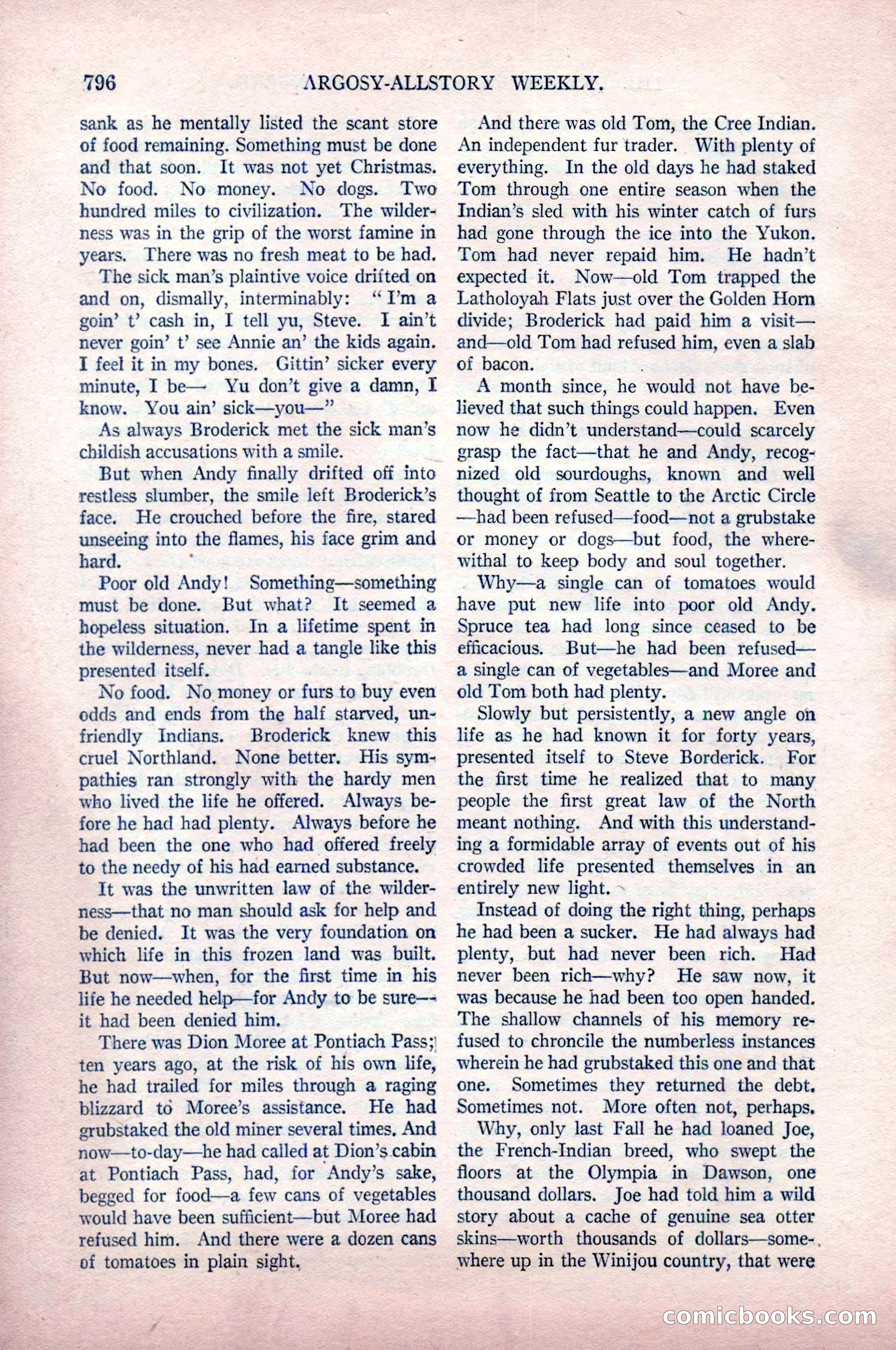Argosy All-Story Weekly, May 9, 1925 — page 166 of 176