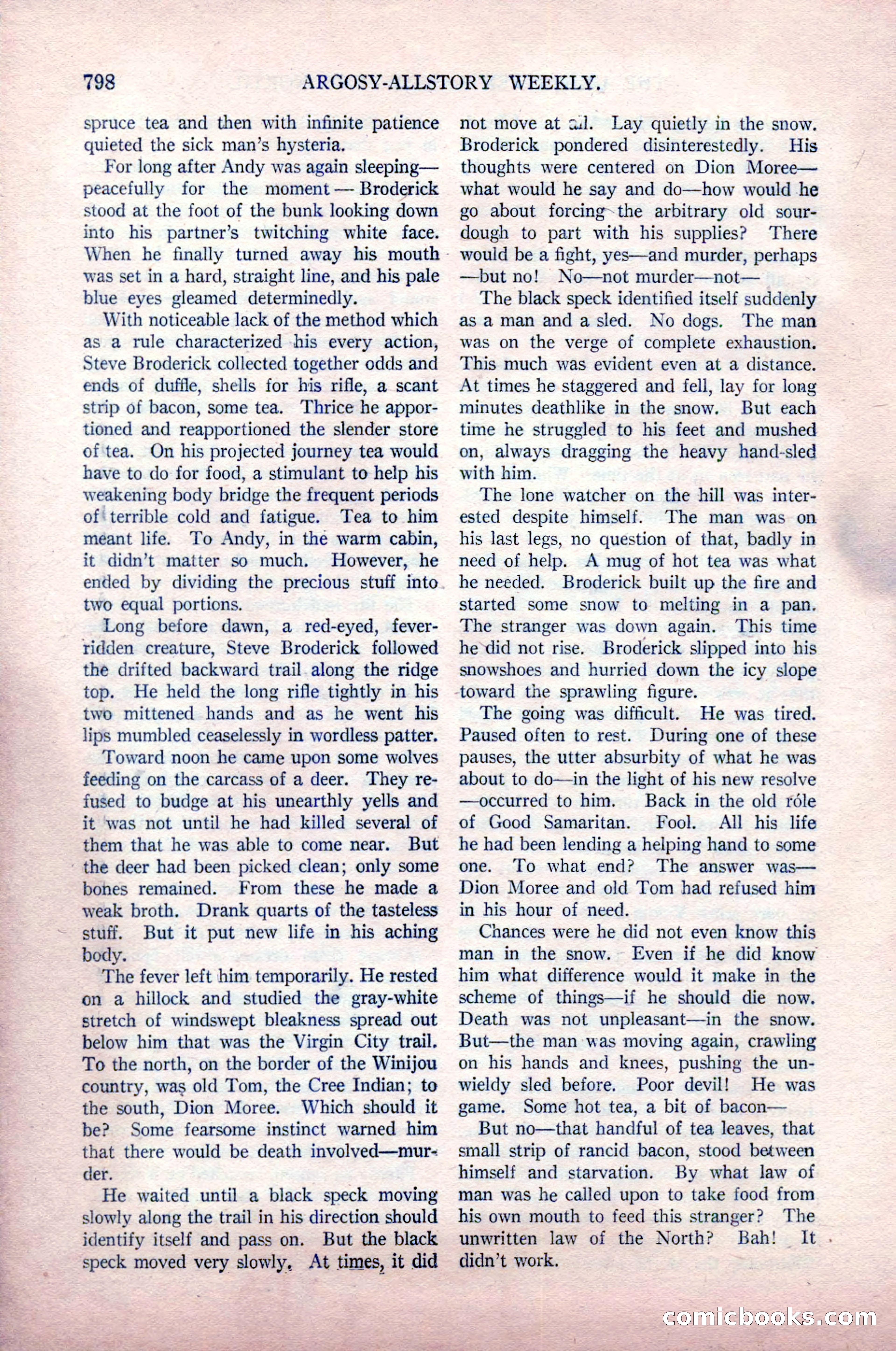 Argosy All-Story Weekly, May 9, 1925 — page 168 of 176