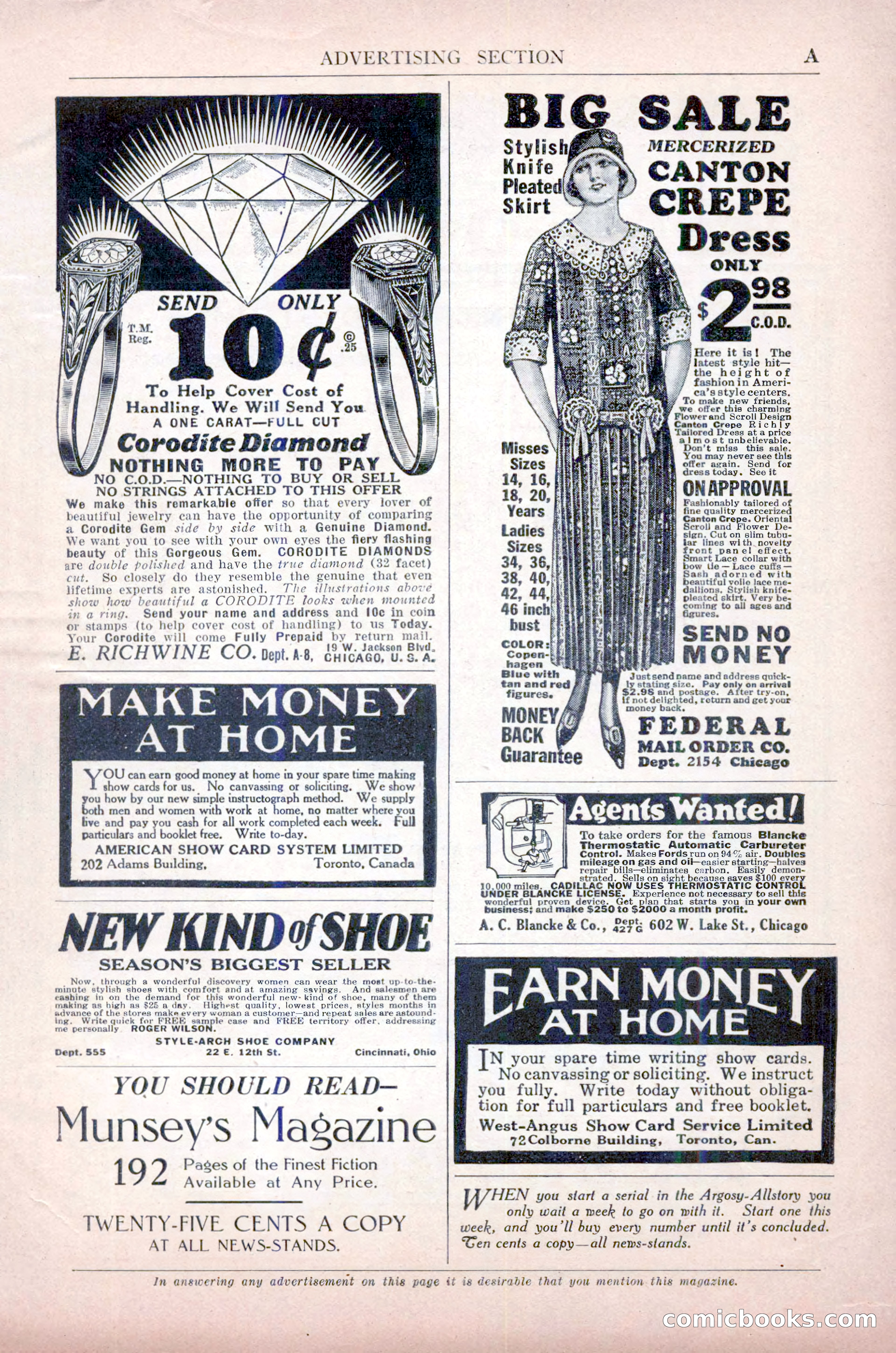 Argosy All-Story Weekly, May 30, 1925 — page 3 of 168
