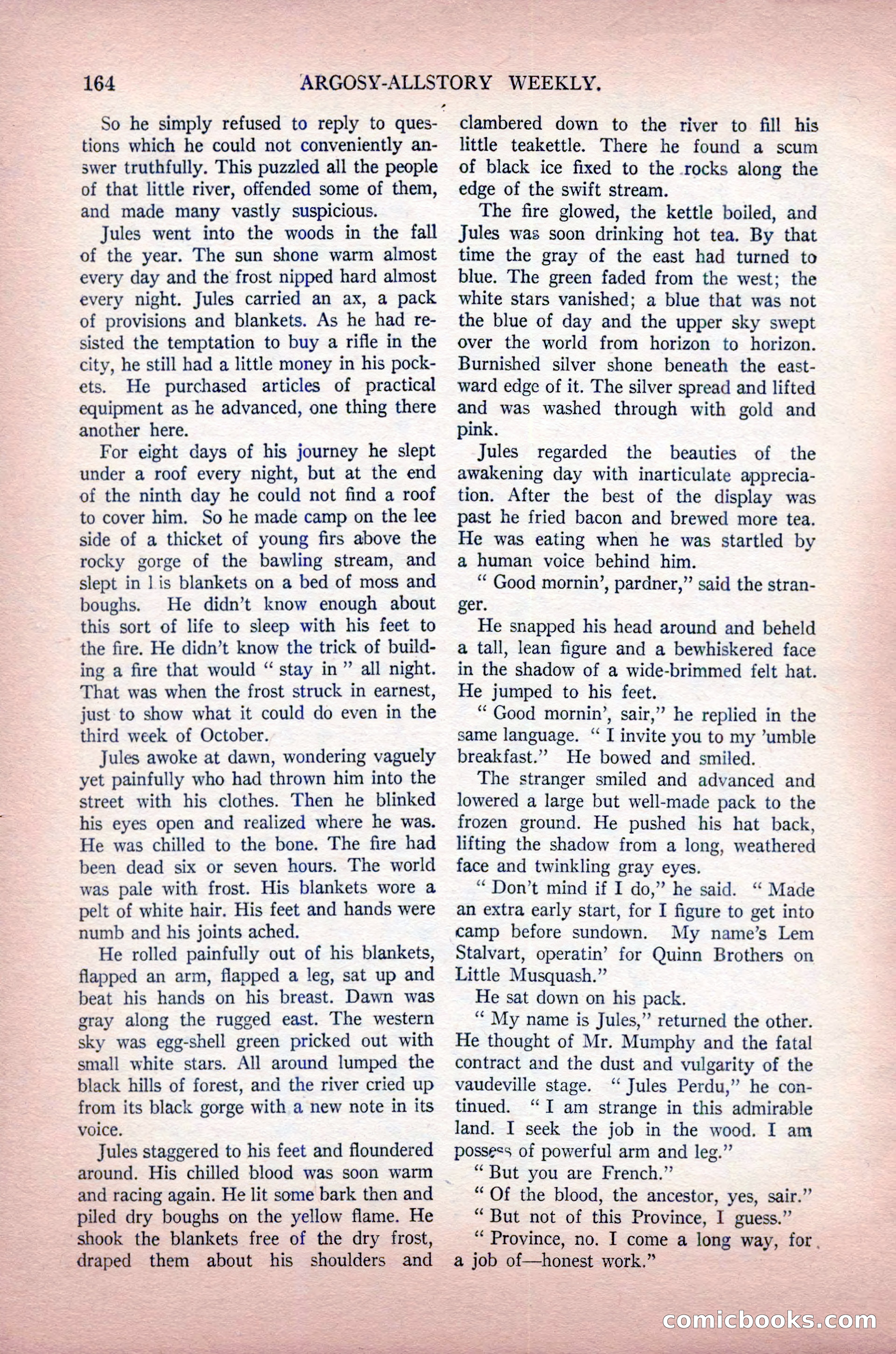Argosy All-Story Weekly, May 30, 1925 — page 10 of 168