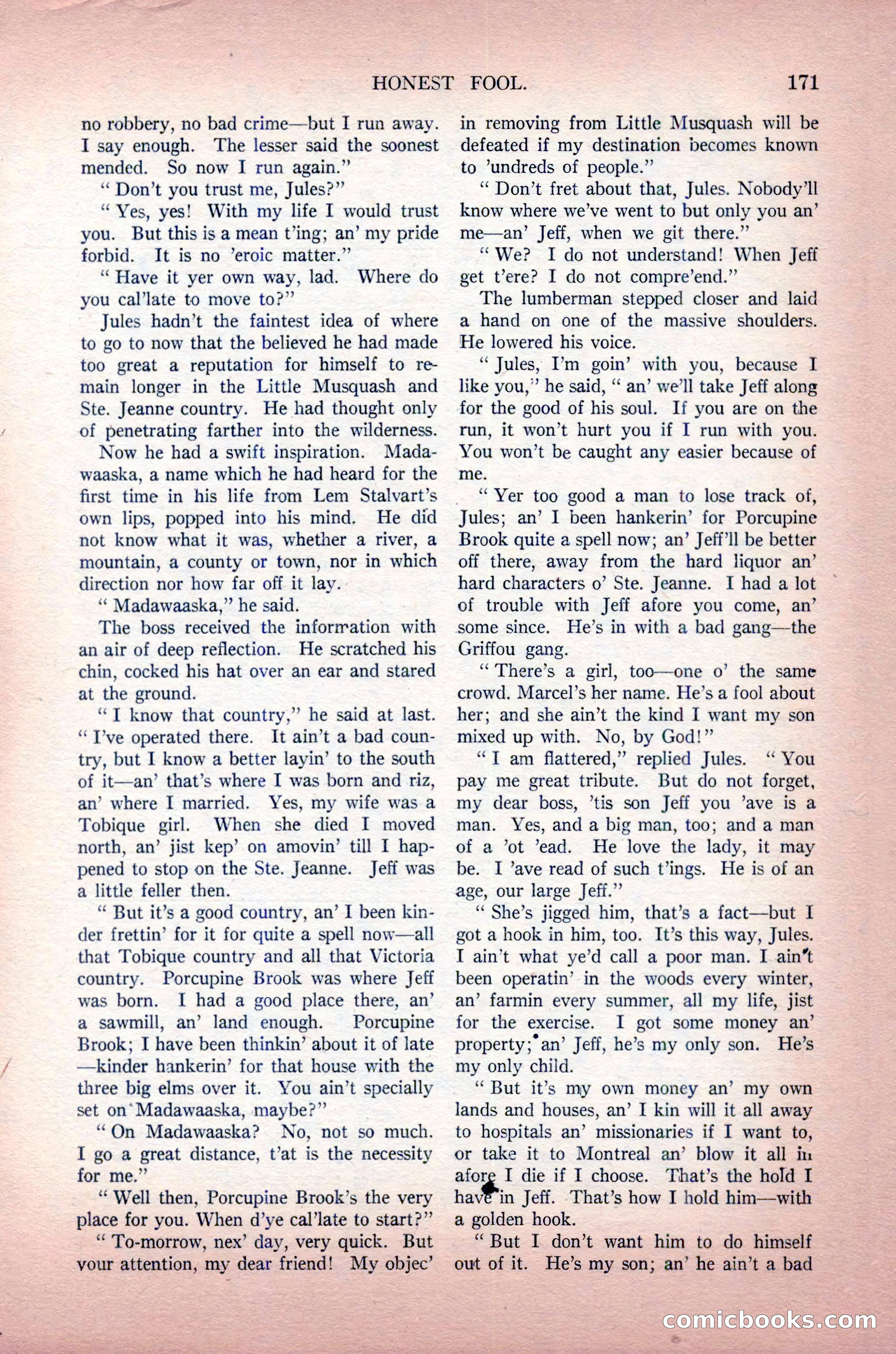 Argosy All-Story Weekly, May 30, 1925 — page 17 of 168