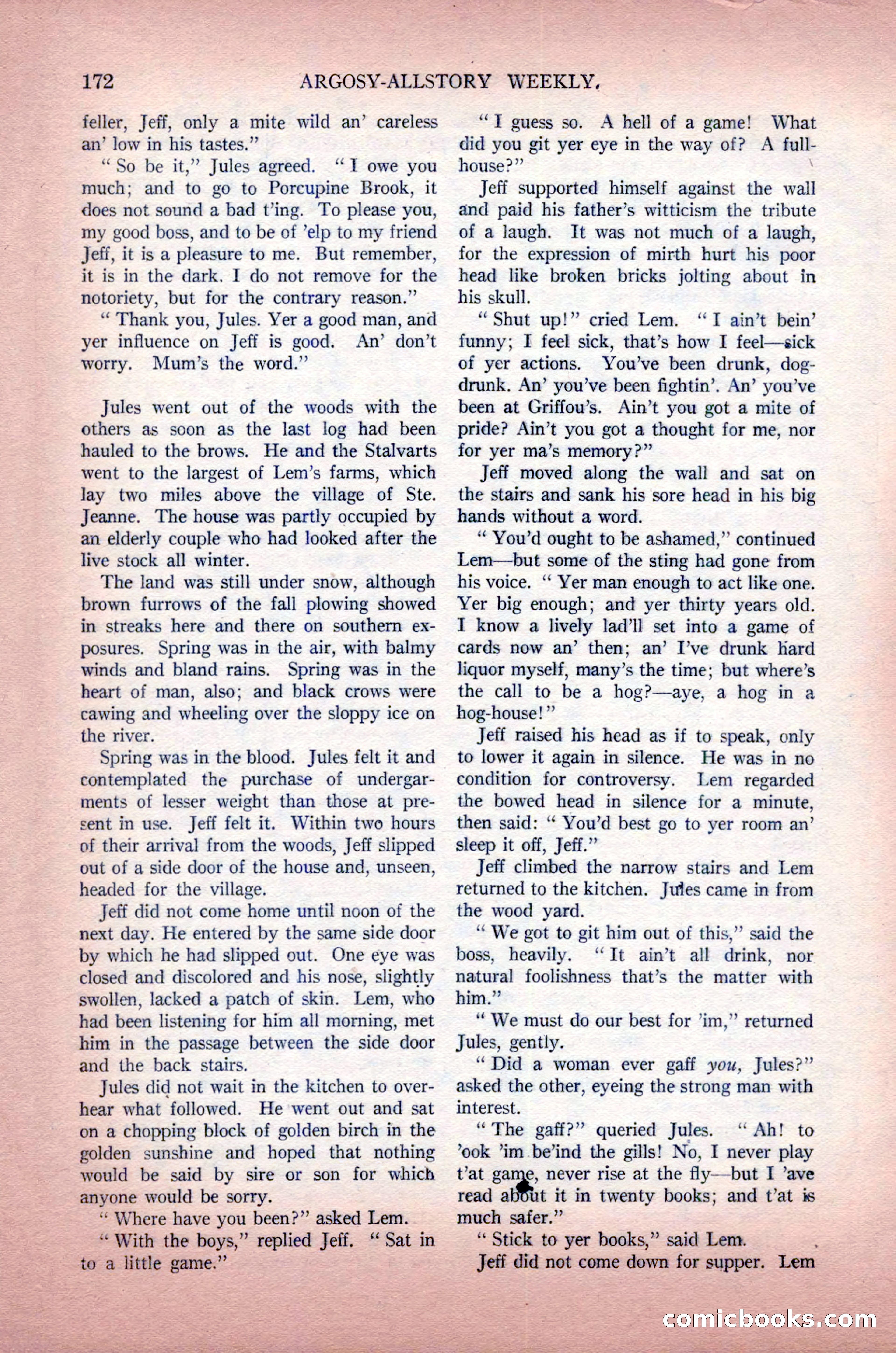 Argosy All-Story Weekly, May 30, 1925 — page 18 of 168