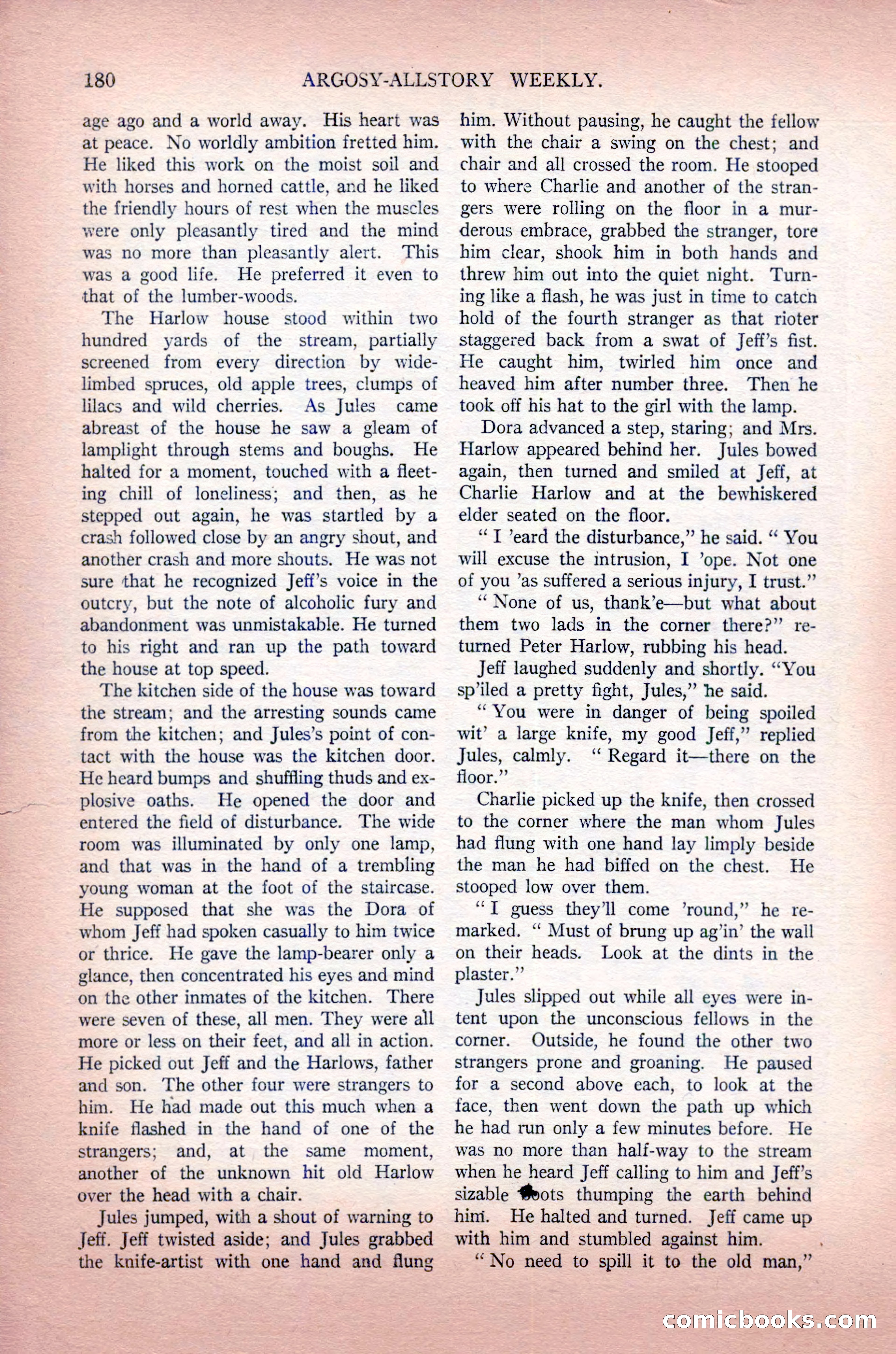 Argosy All-Story Weekly, May 30, 1925 — page 26 of 168