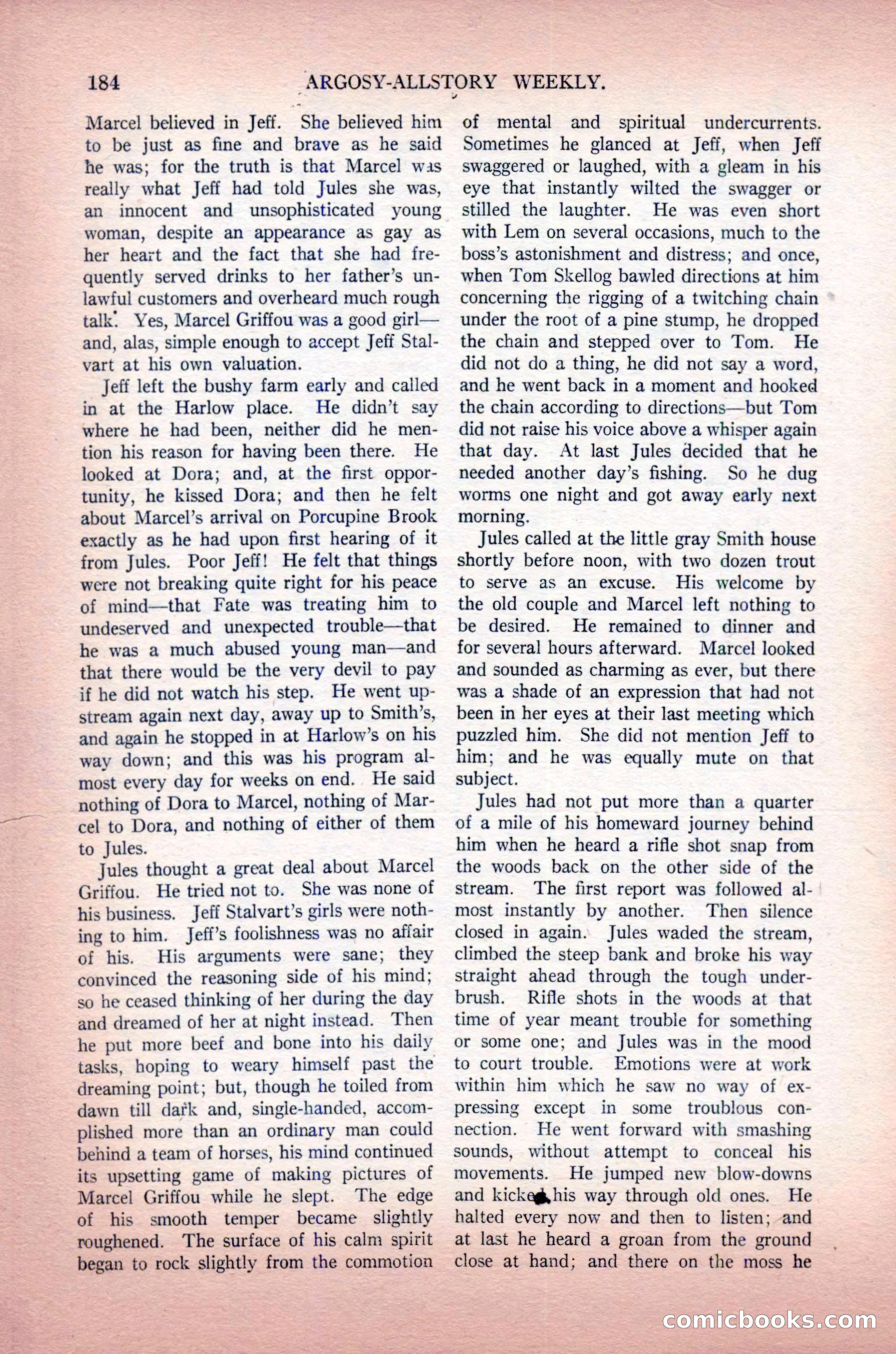 Argosy All-Story Weekly, May 30, 1925 — page 30 of 168