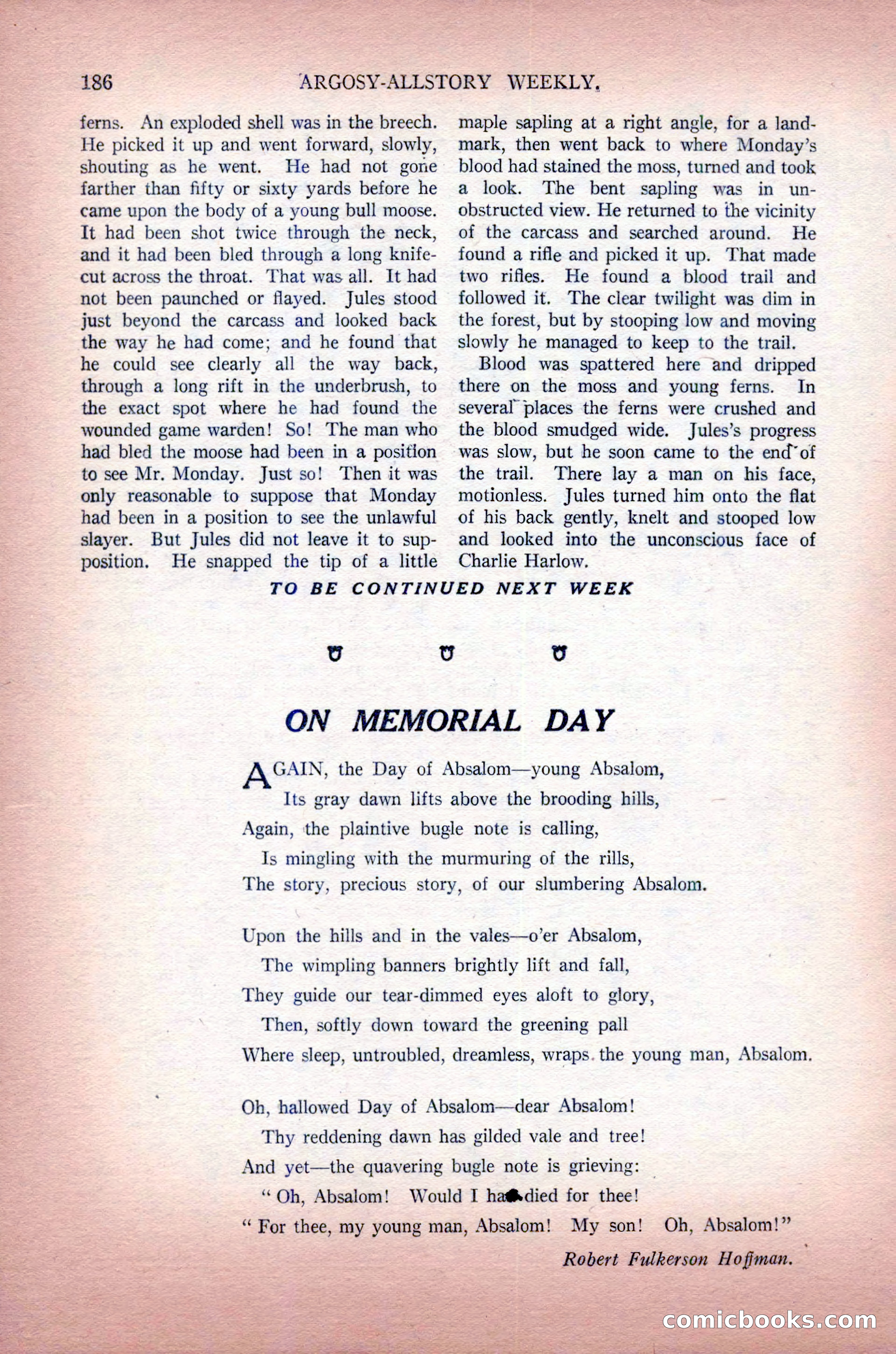 Argosy All-Story Weekly, May 30, 1925 — page 32 of 168
