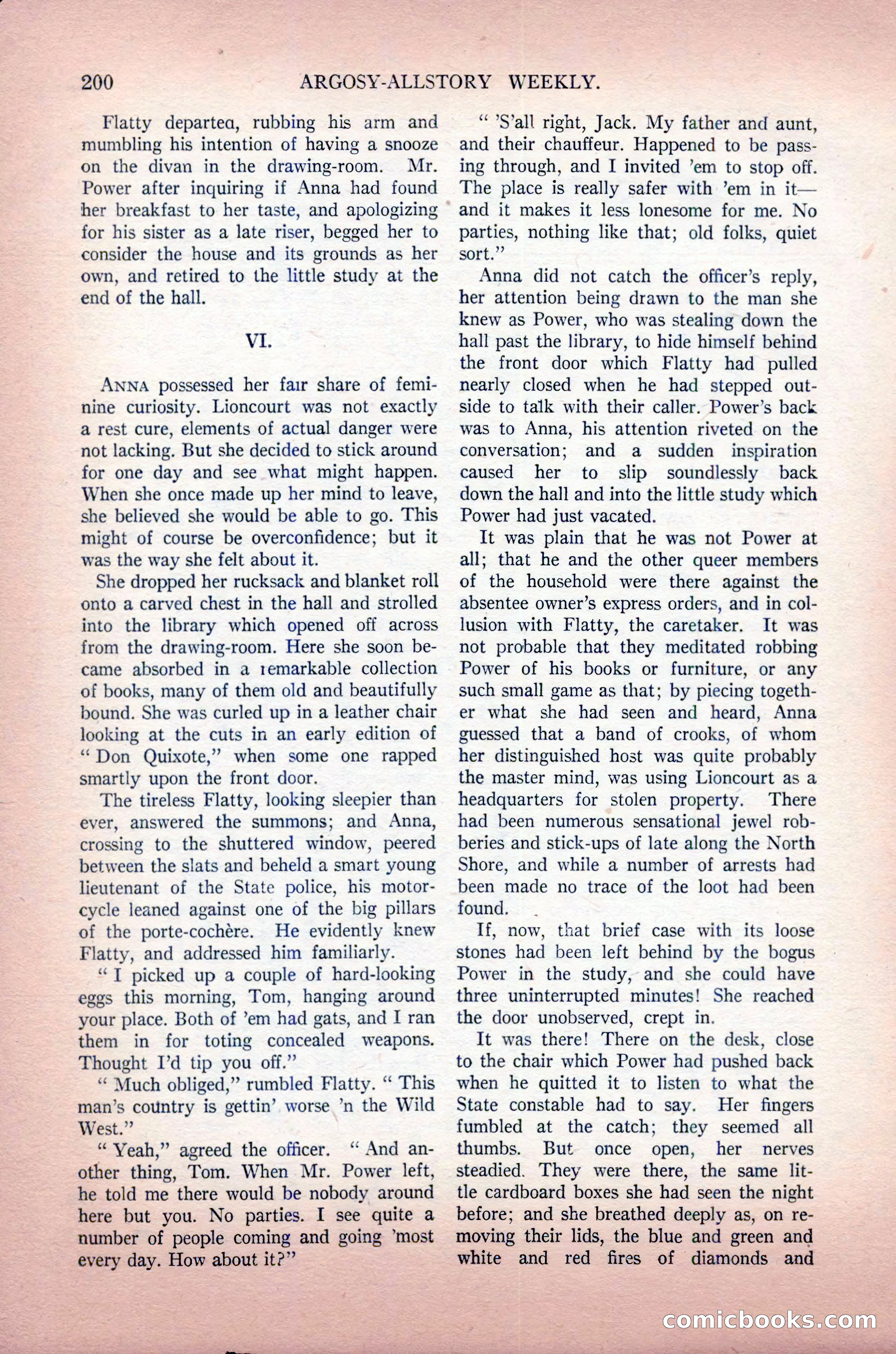 Argosy All-Story Weekly, May 30, 1925 — page 46 of 168