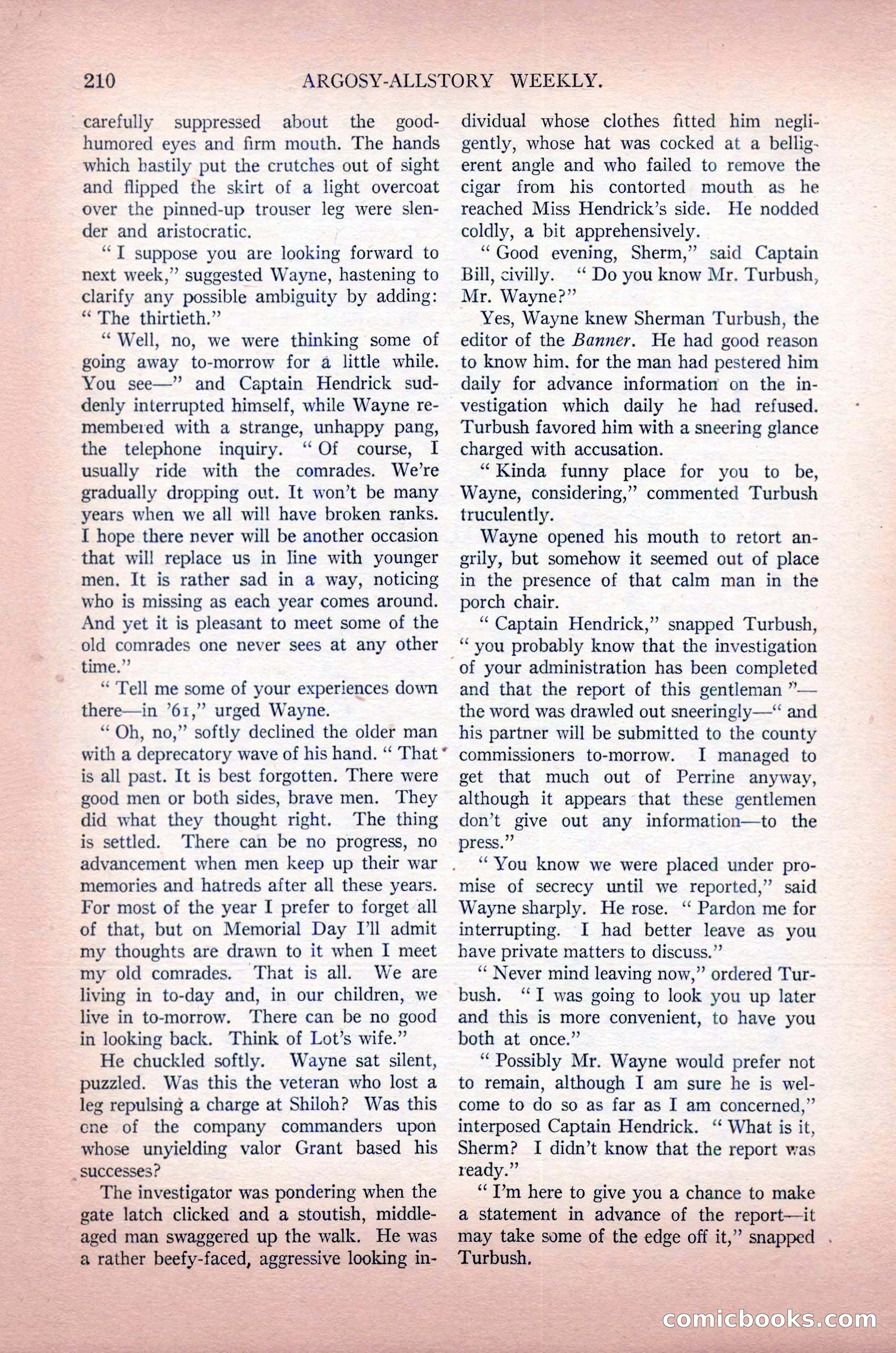 Argosy All-Story Weekly, May 30, 1925 — page 56 of 168