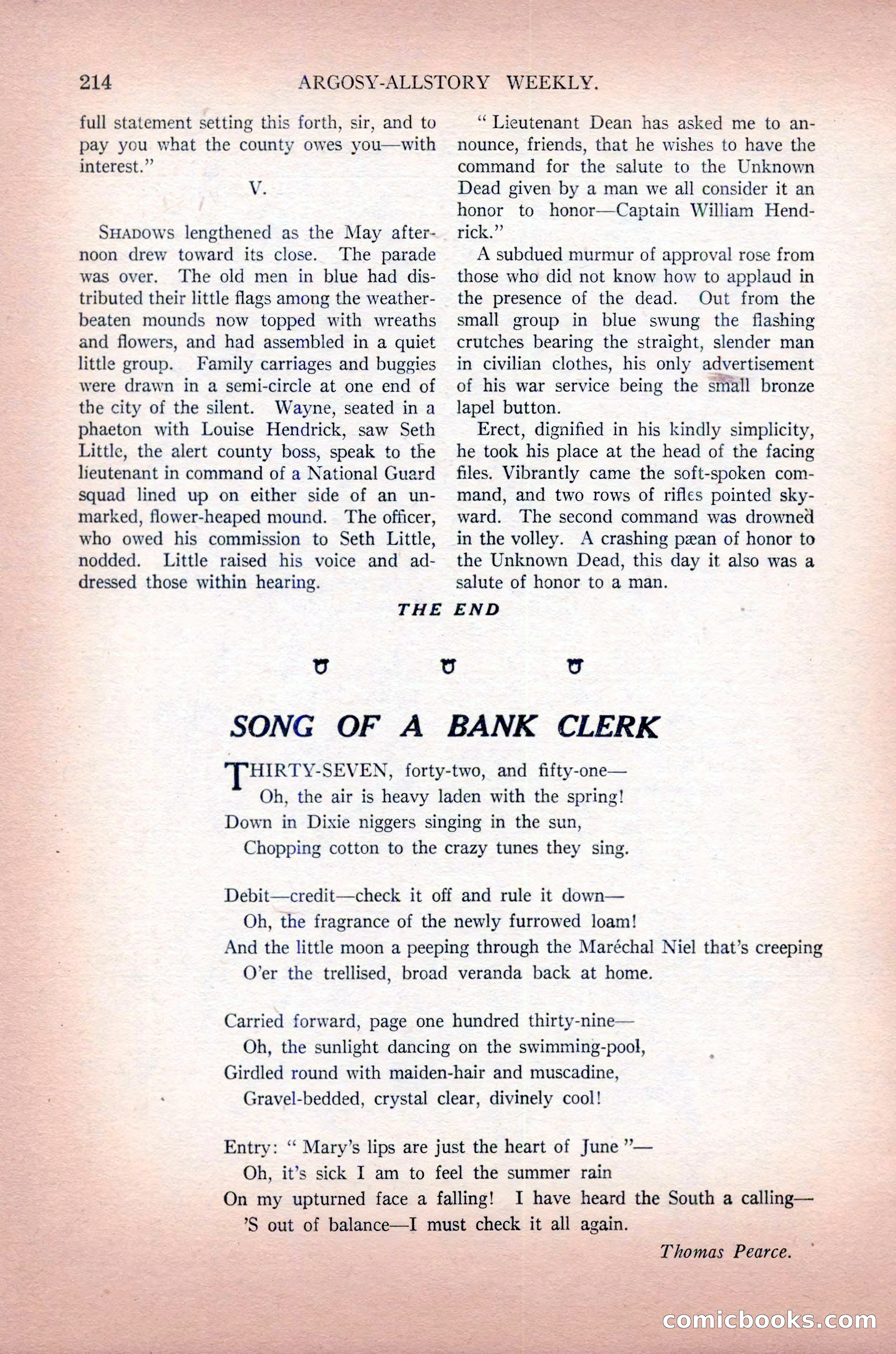 Argosy All-Story Weekly, May 30, 1925 — page 60 of 168