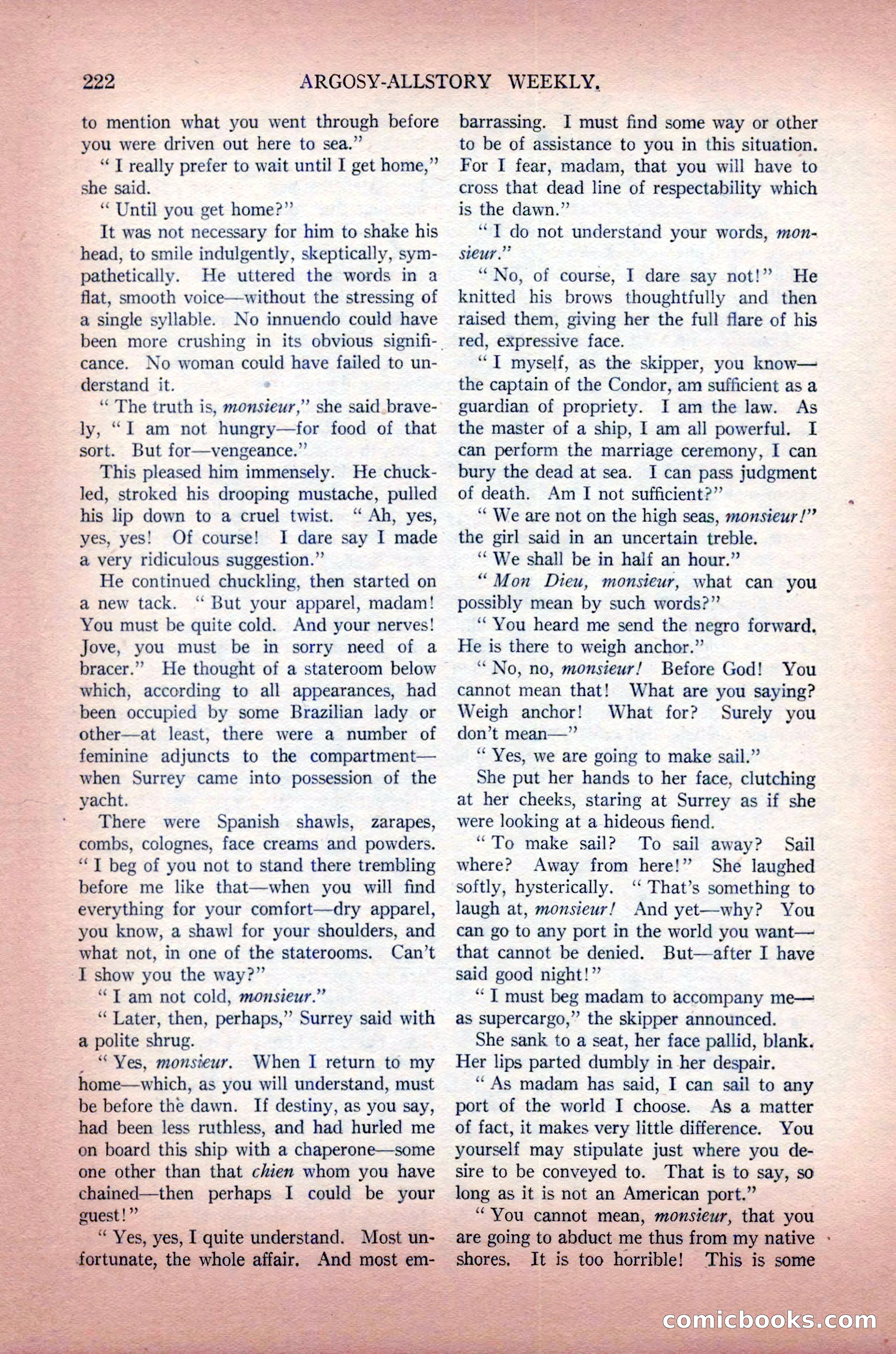 Argosy All-Story Weekly, May 30, 1925 — page 68 of 168
