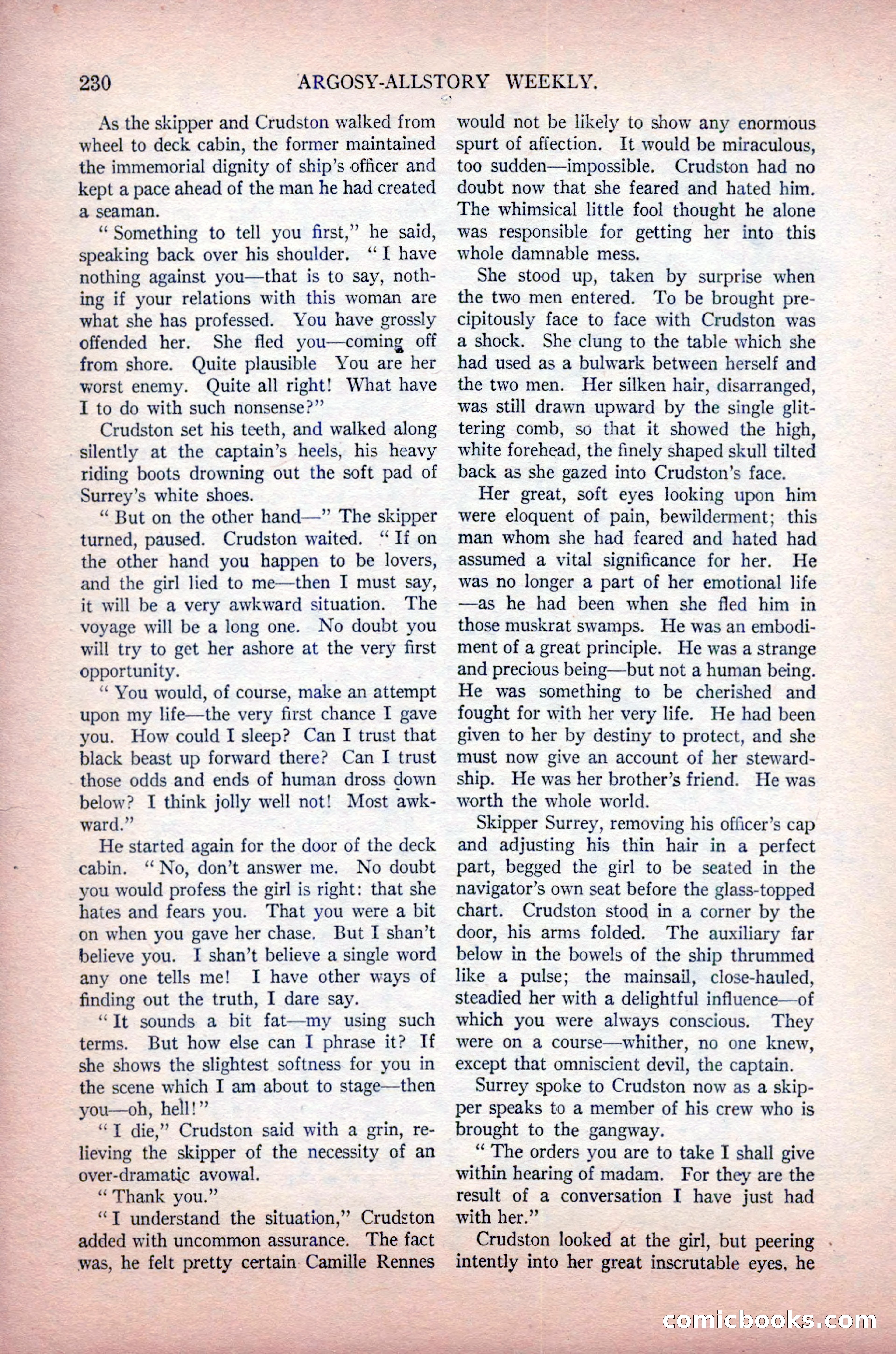 Argosy All-Story Weekly, May 30, 1925 — page 76 of 168