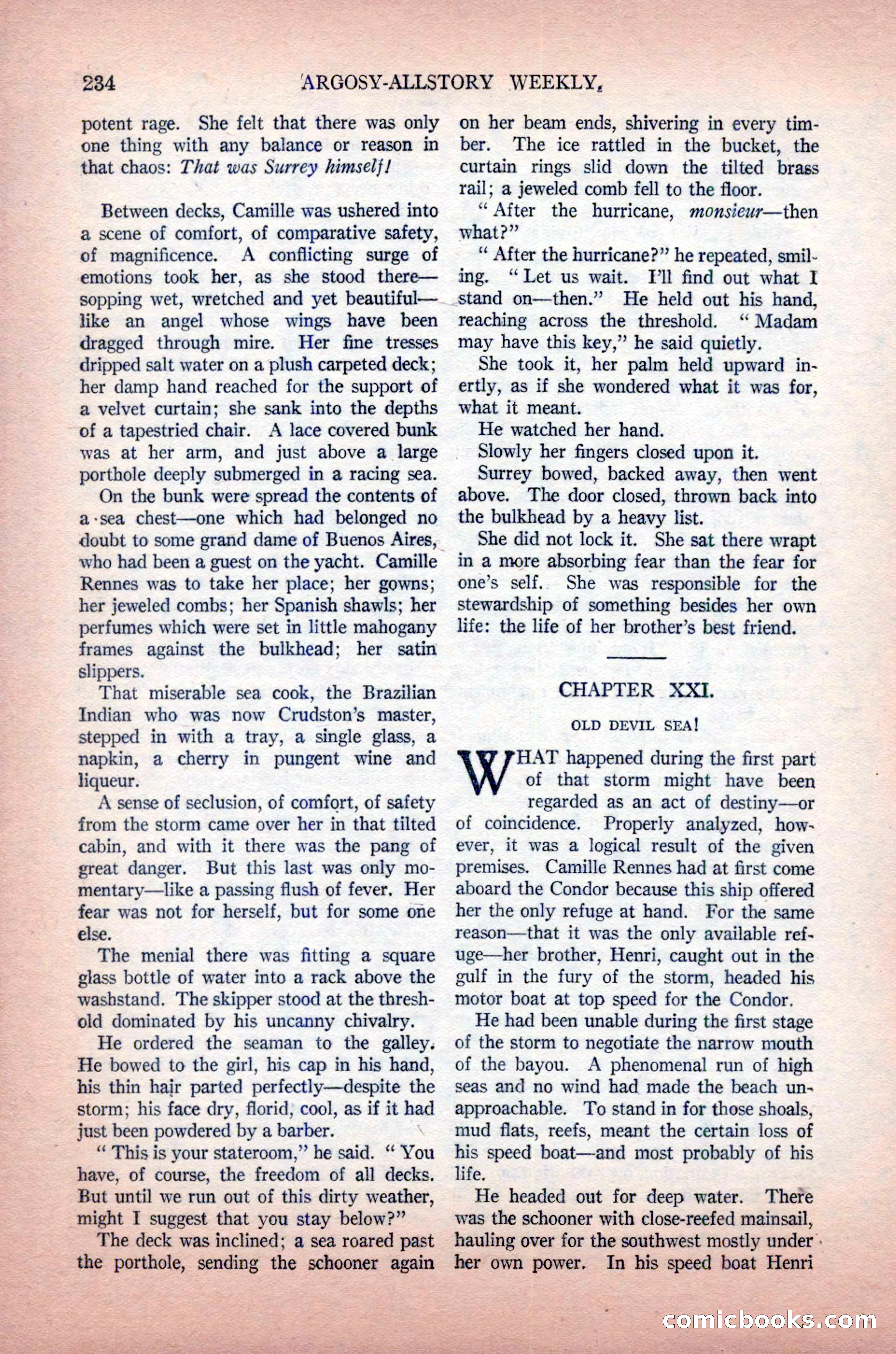 Argosy All-Story Weekly, May 30, 1925 — page 80 of 168