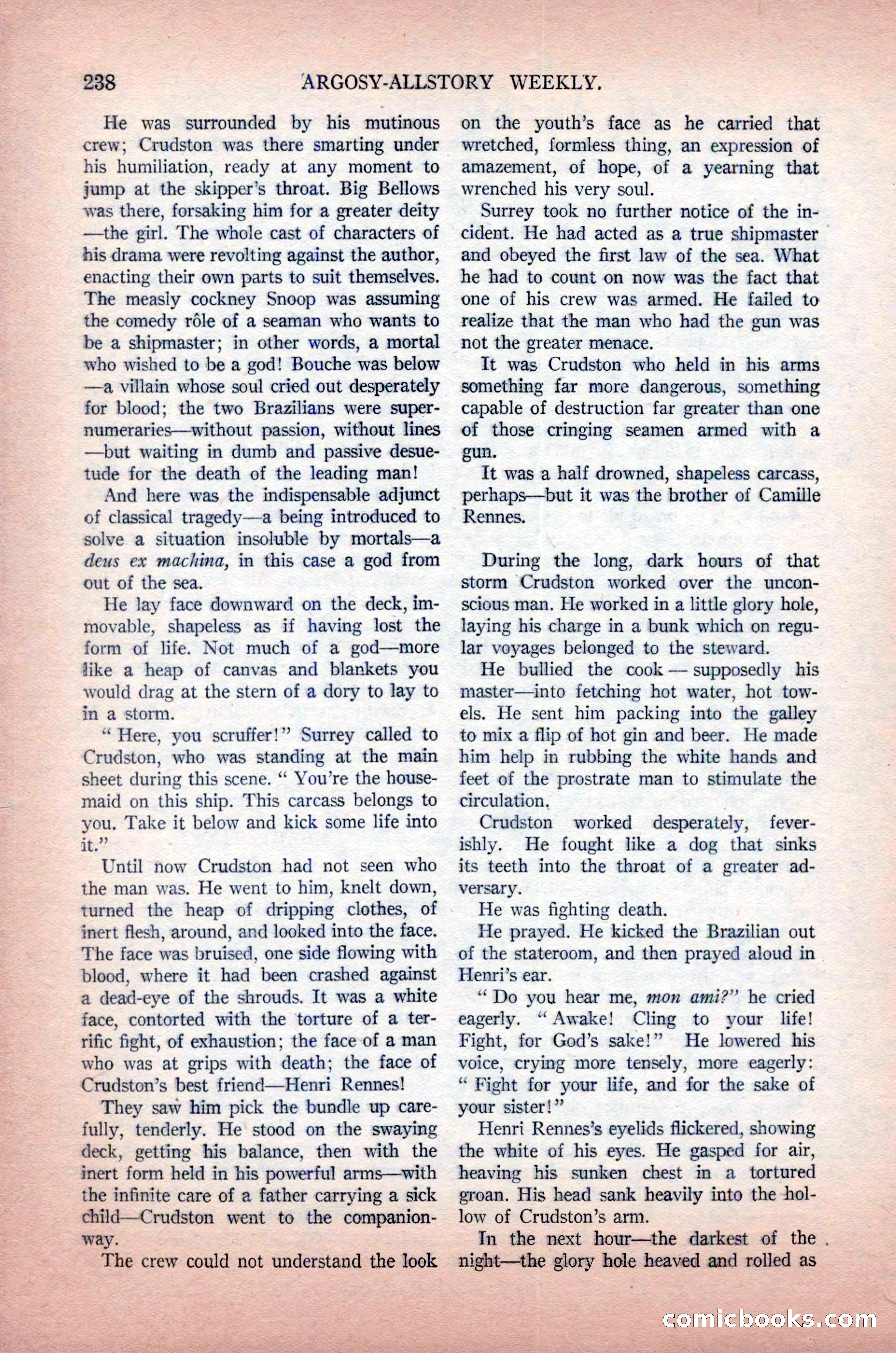 Argosy All-Story Weekly, May 30, 1925 — page 84 of 168