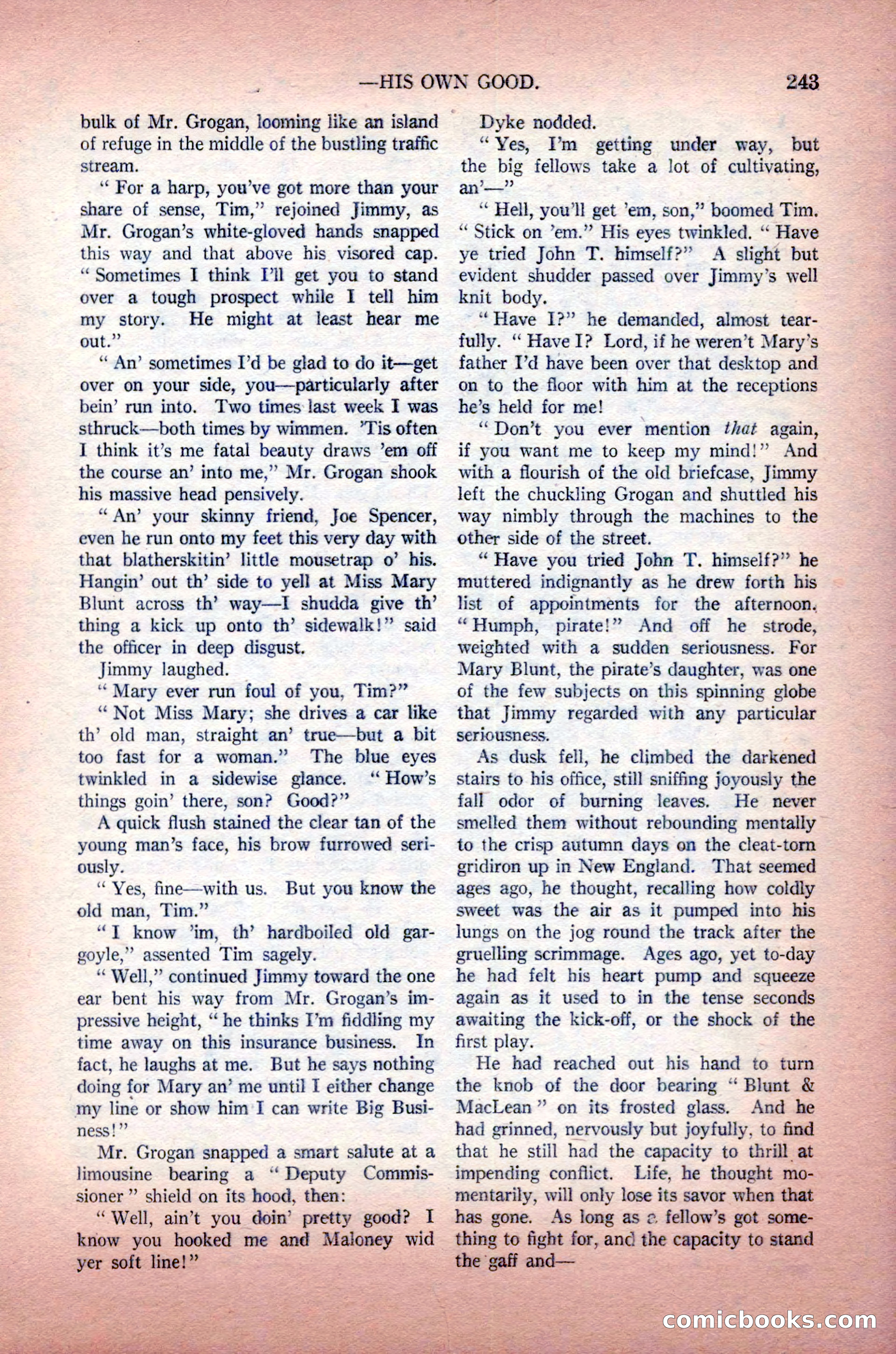 Argosy All-Story Weekly, May 30, 1925 — page 89 of 168