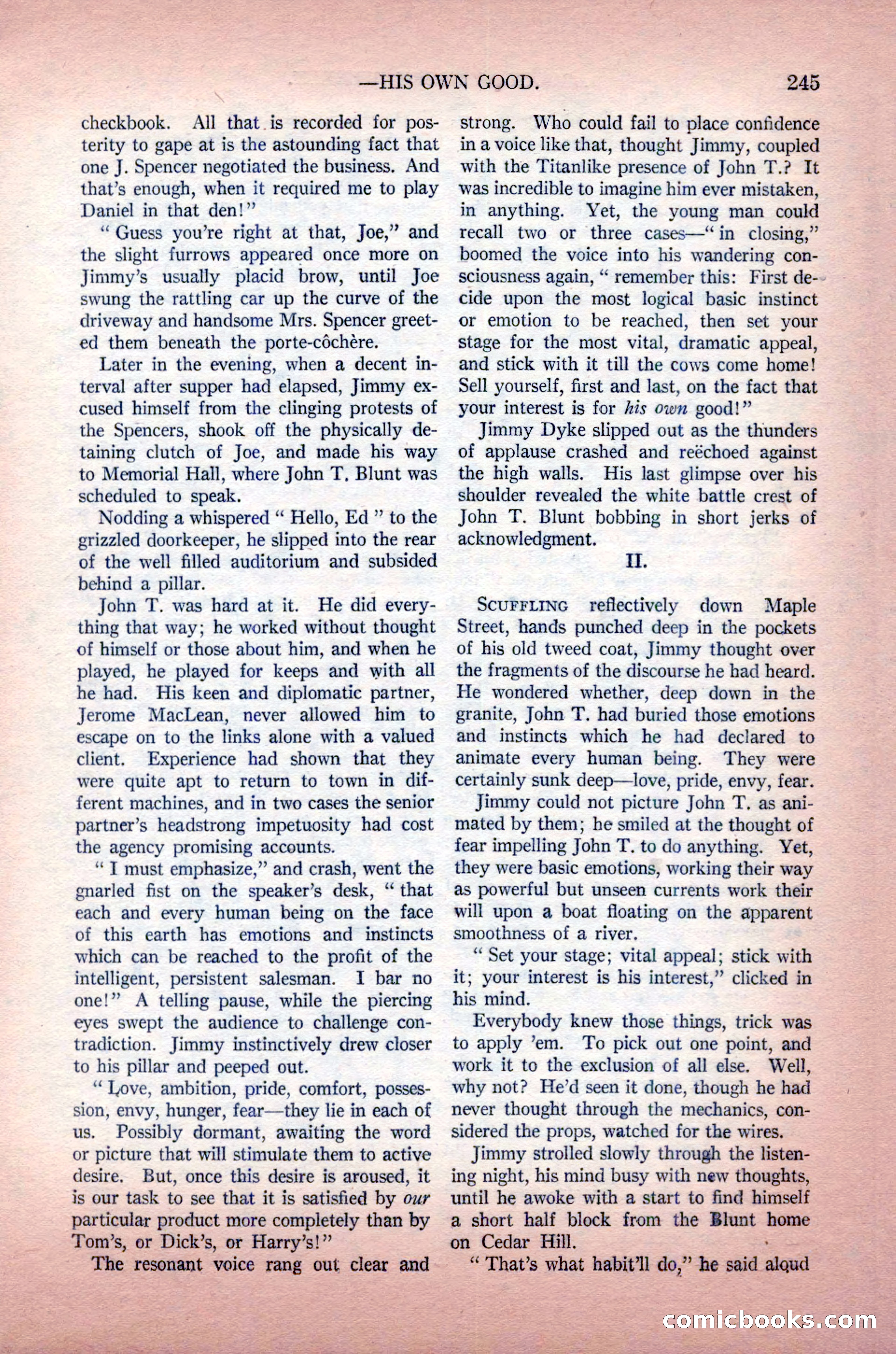 Argosy All-Story Weekly, May 30, 1925 — page 91 of 168