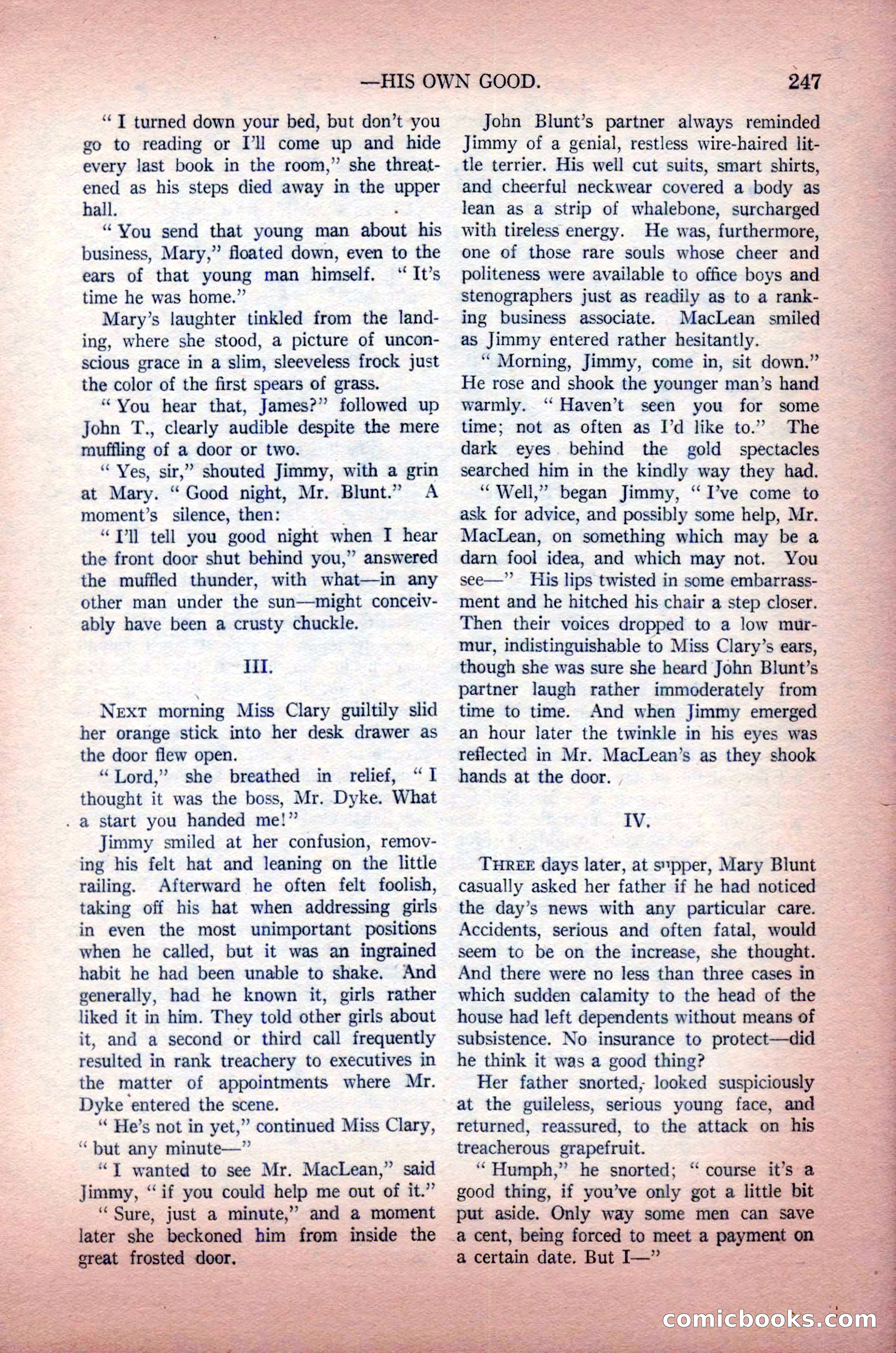 Argosy All-Story Weekly, May 30, 1925 — page 93 of 168