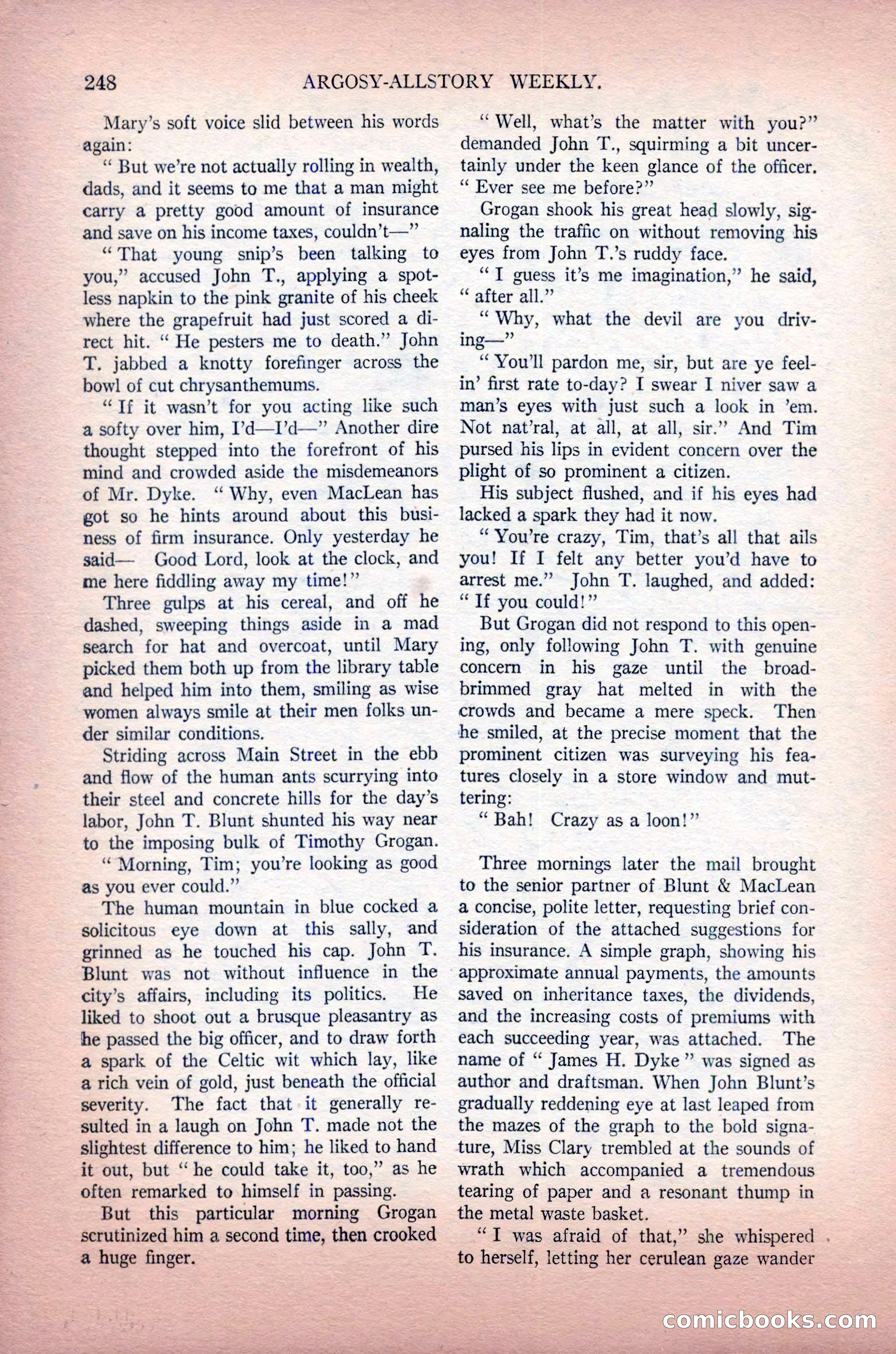 Argosy All-Story Weekly, May 30, 1925 — page 94 of 168