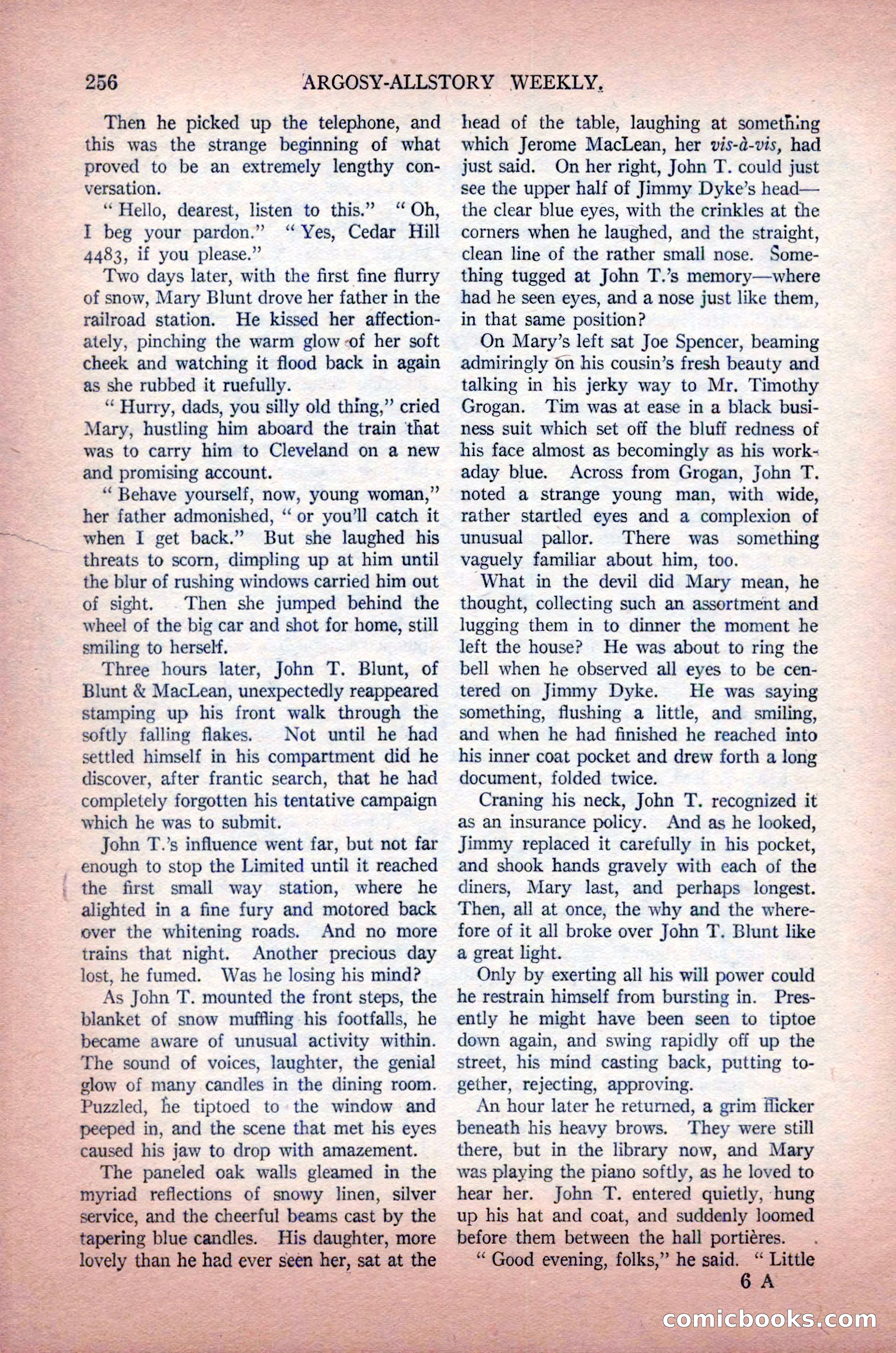 Argosy All-Story Weekly, May 30, 1925 — page 102 of 168