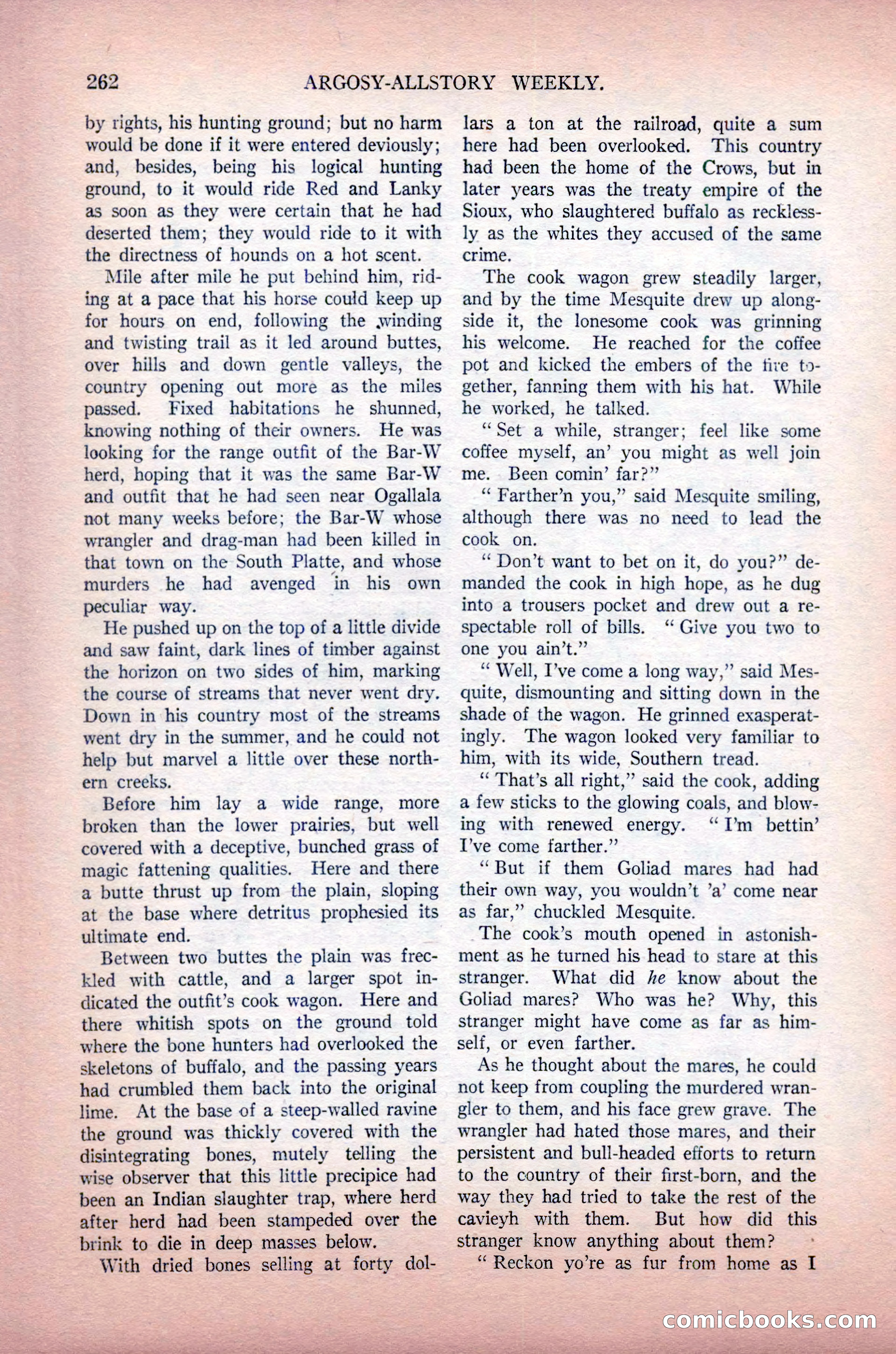 Argosy All-Story Weekly, May 30, 1925 — page 108 of 168
