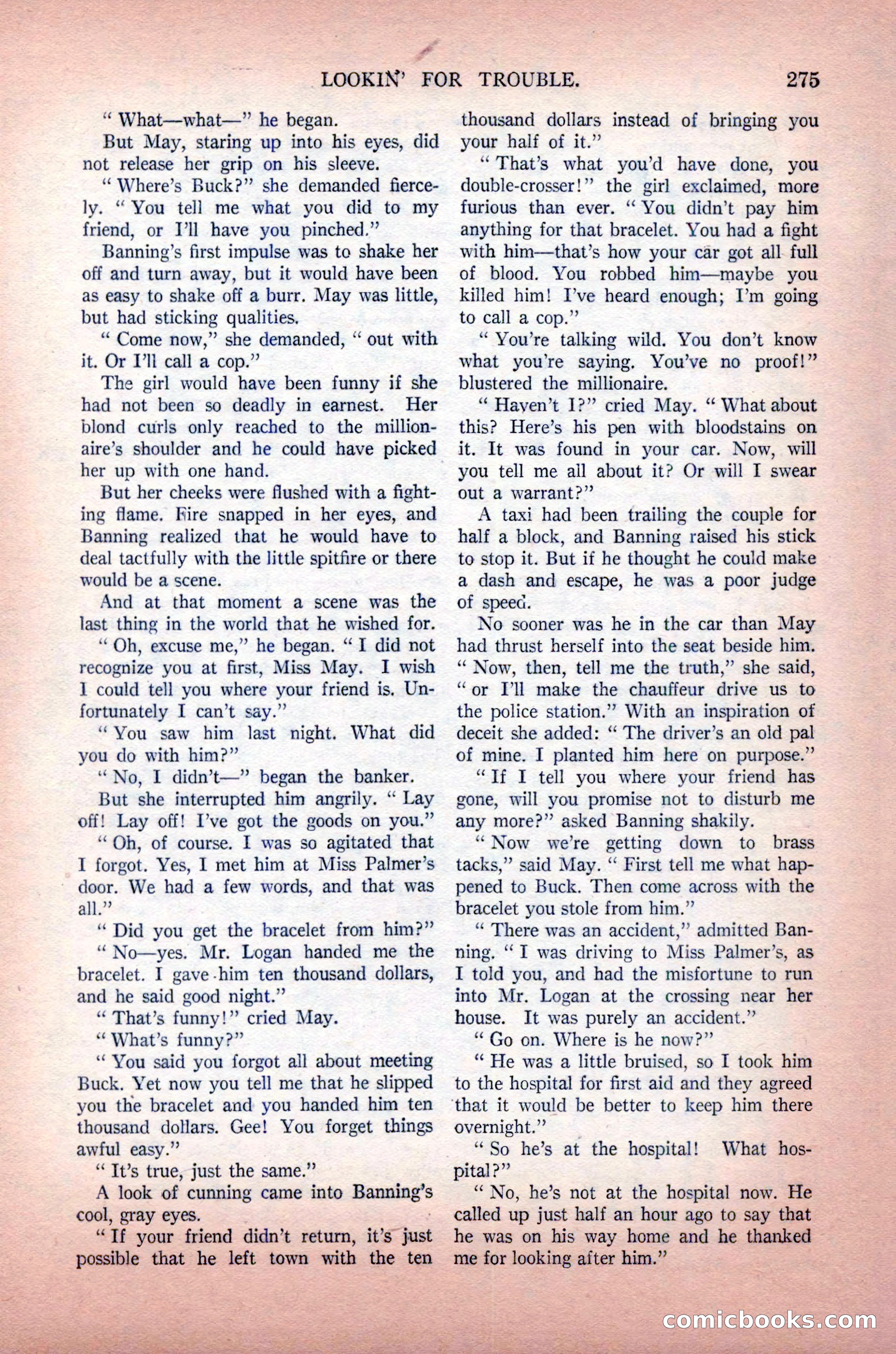 Argosy All-Story Weekly, May 30, 1925 — page 121 of 168
