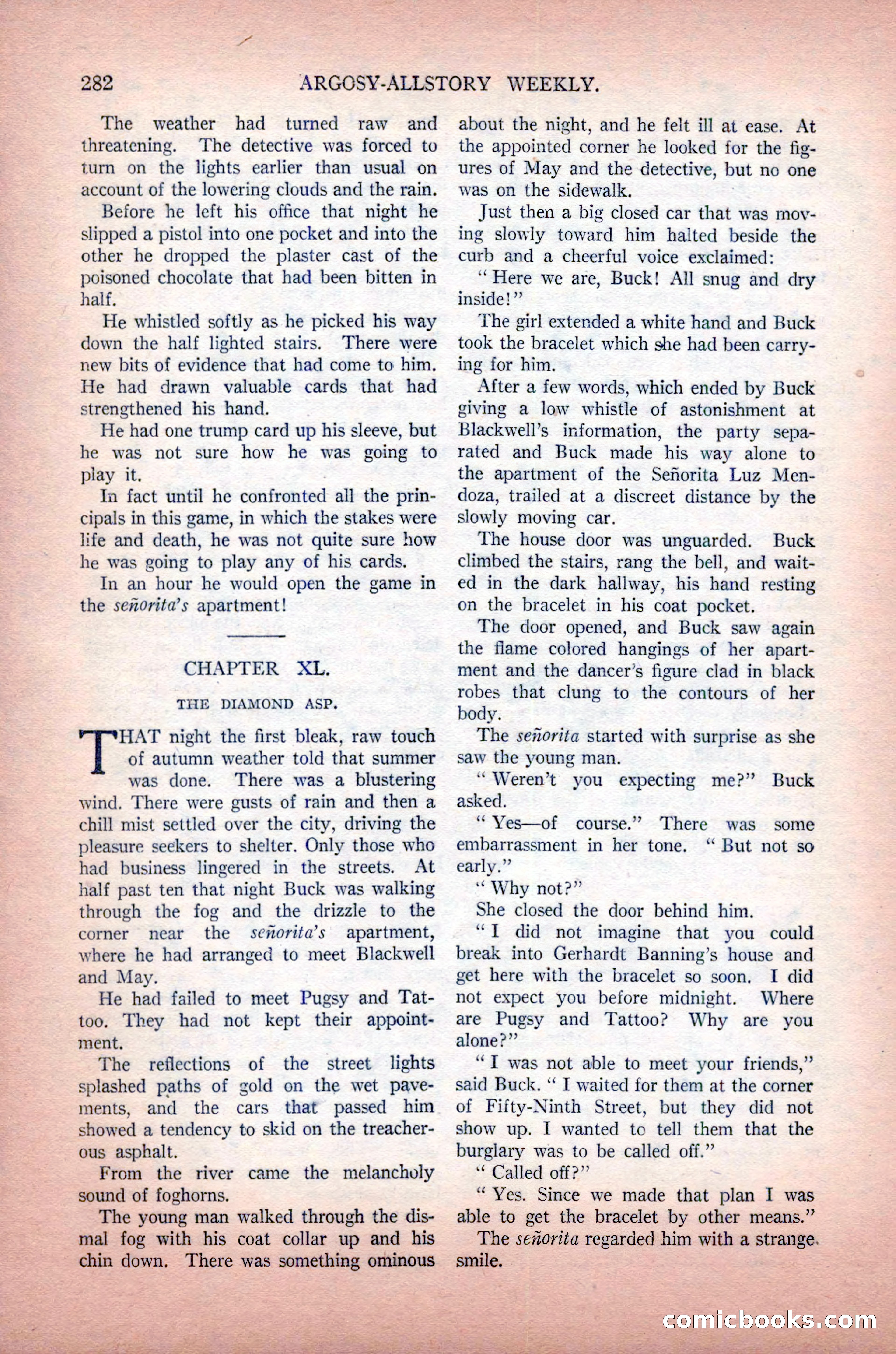Argosy All-Story Weekly, May 30, 1925 — page 128 of 168