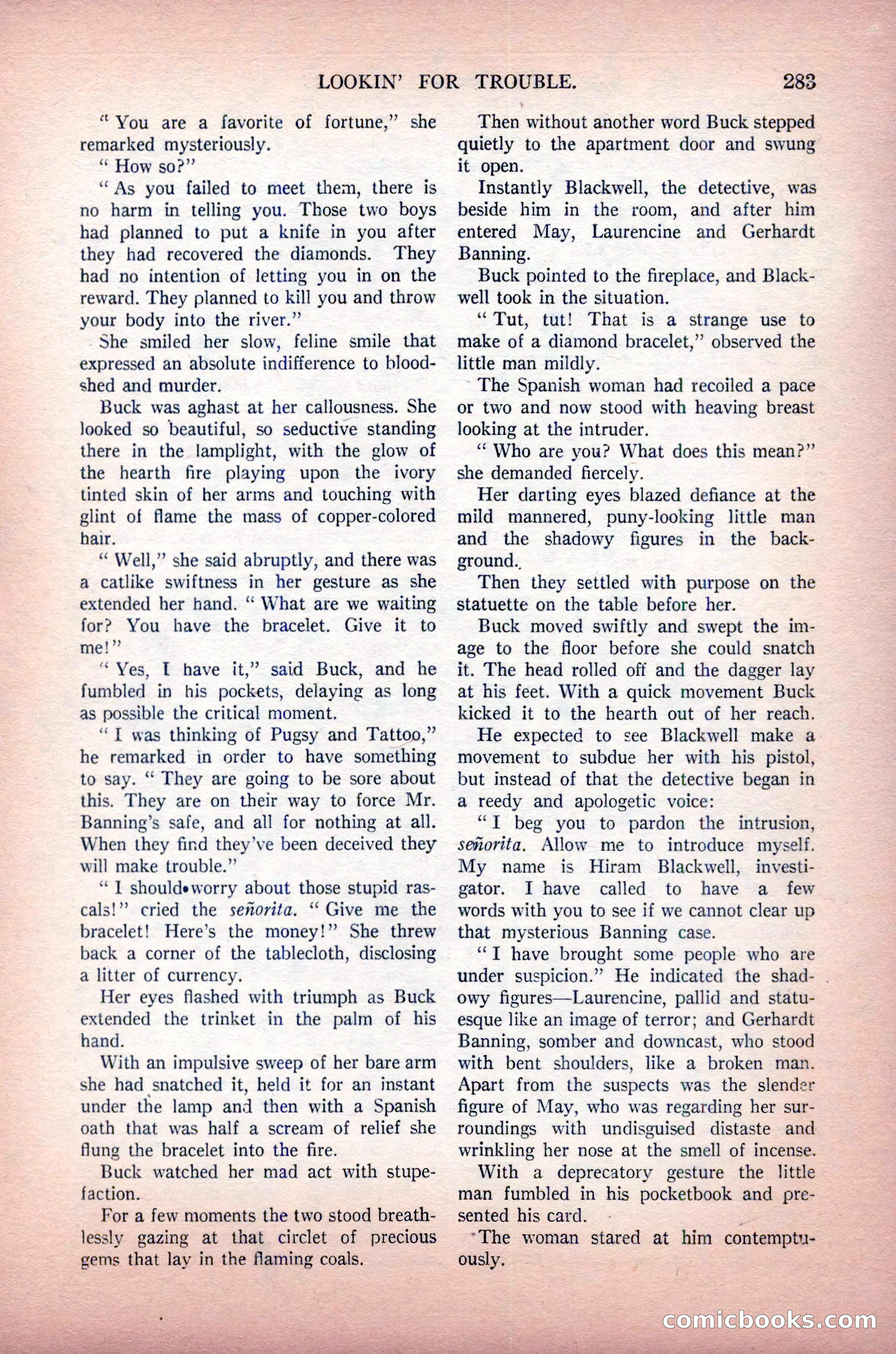 Argosy All-Story Weekly, May 30, 1925 — page 129 of 168