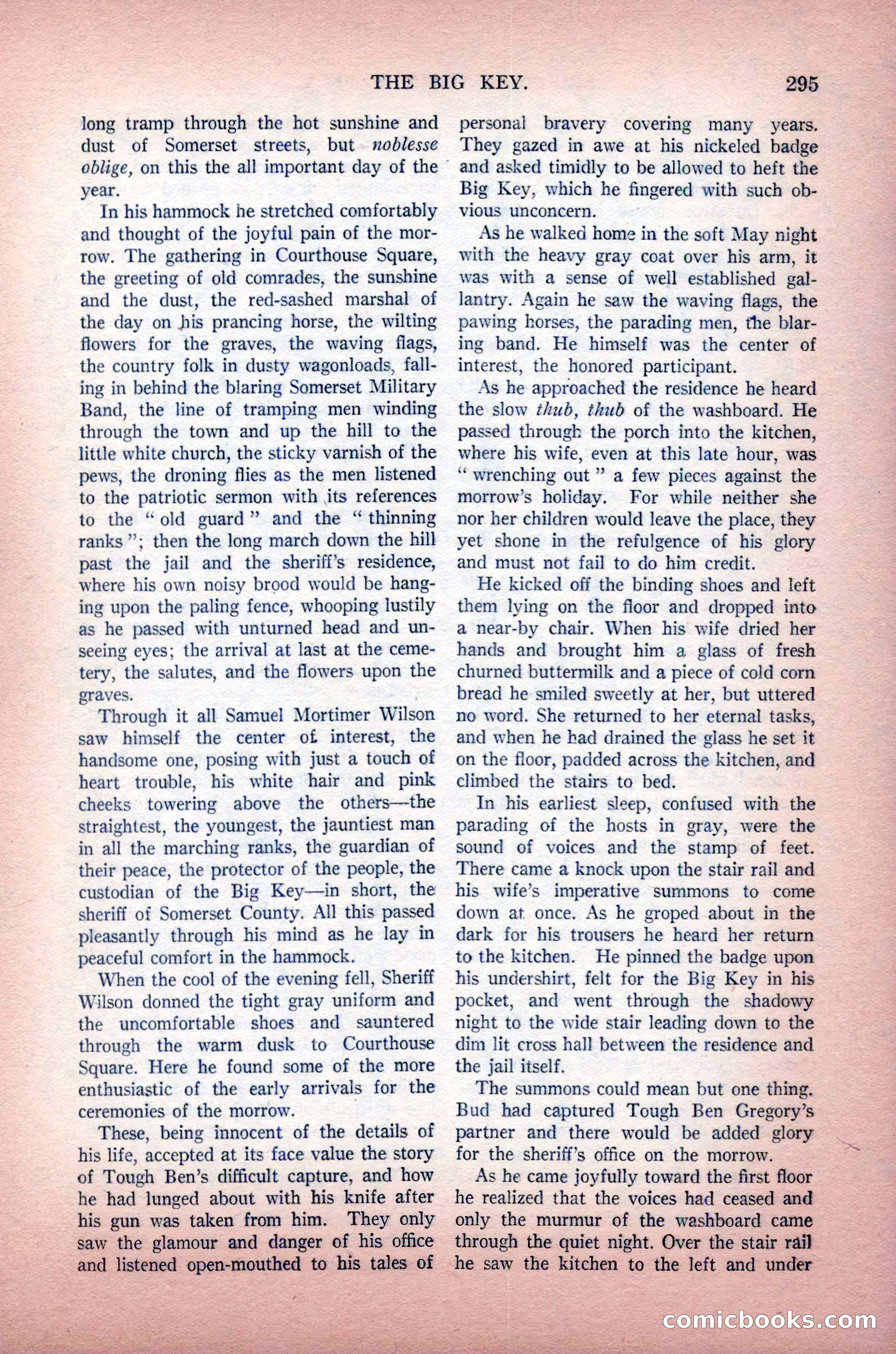 Argosy All-Story Weekly, May 30, 1925 — page 141 of 168