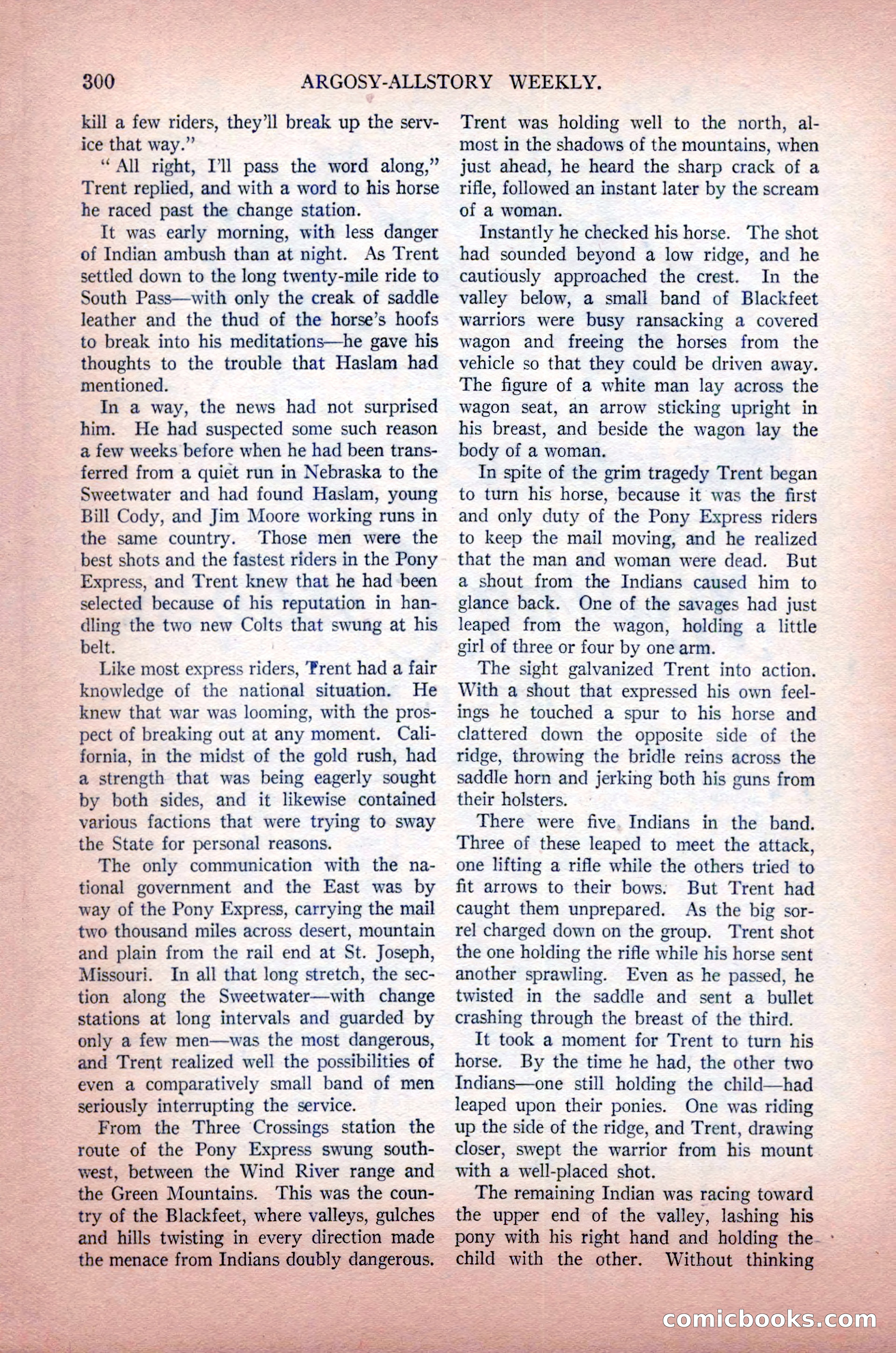 Argosy All-Story Weekly, May 30, 1925 — page 146 of 168
