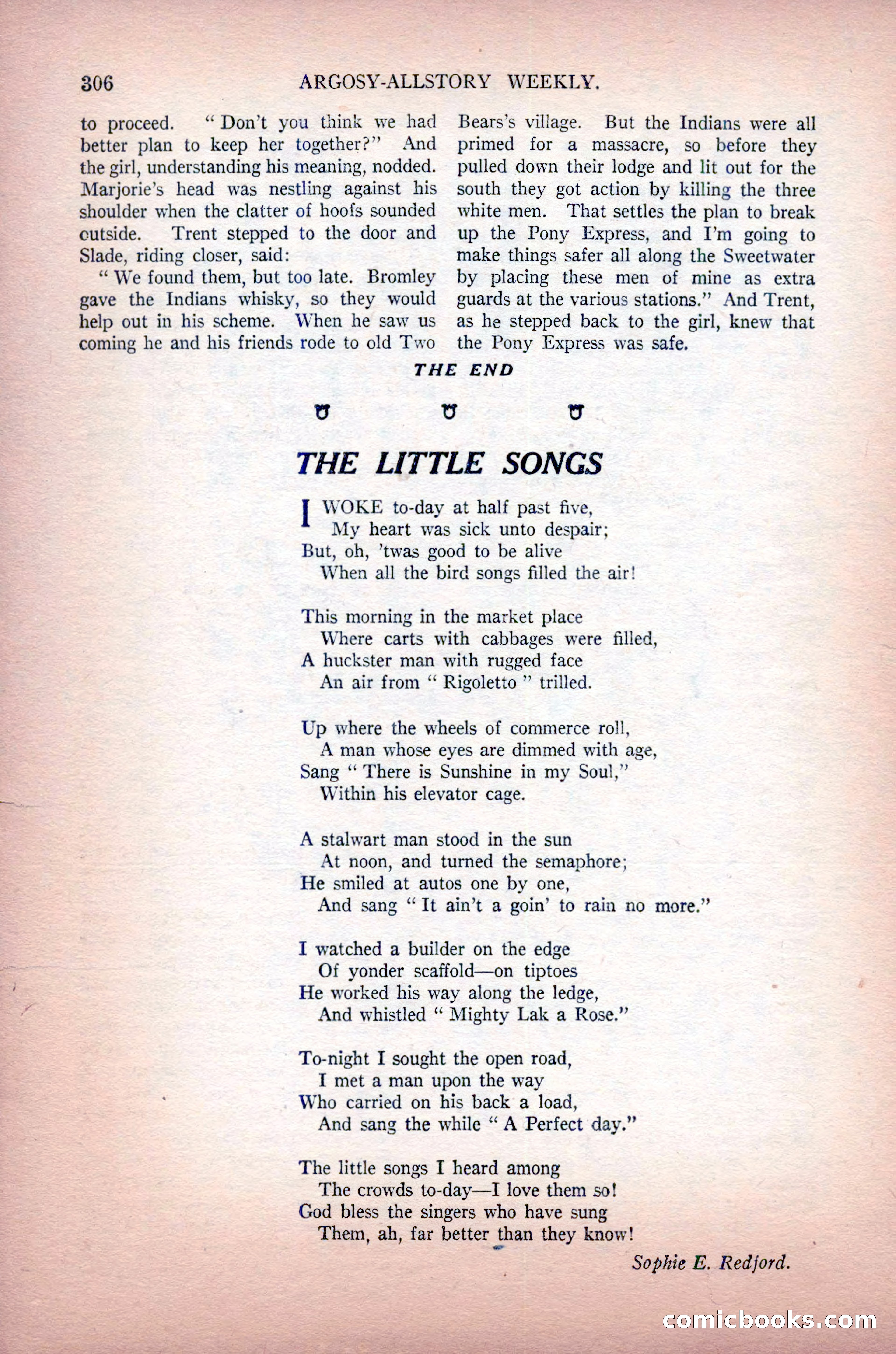 Argosy All-Story Weekly, May 30, 1925 — page 152 of 168