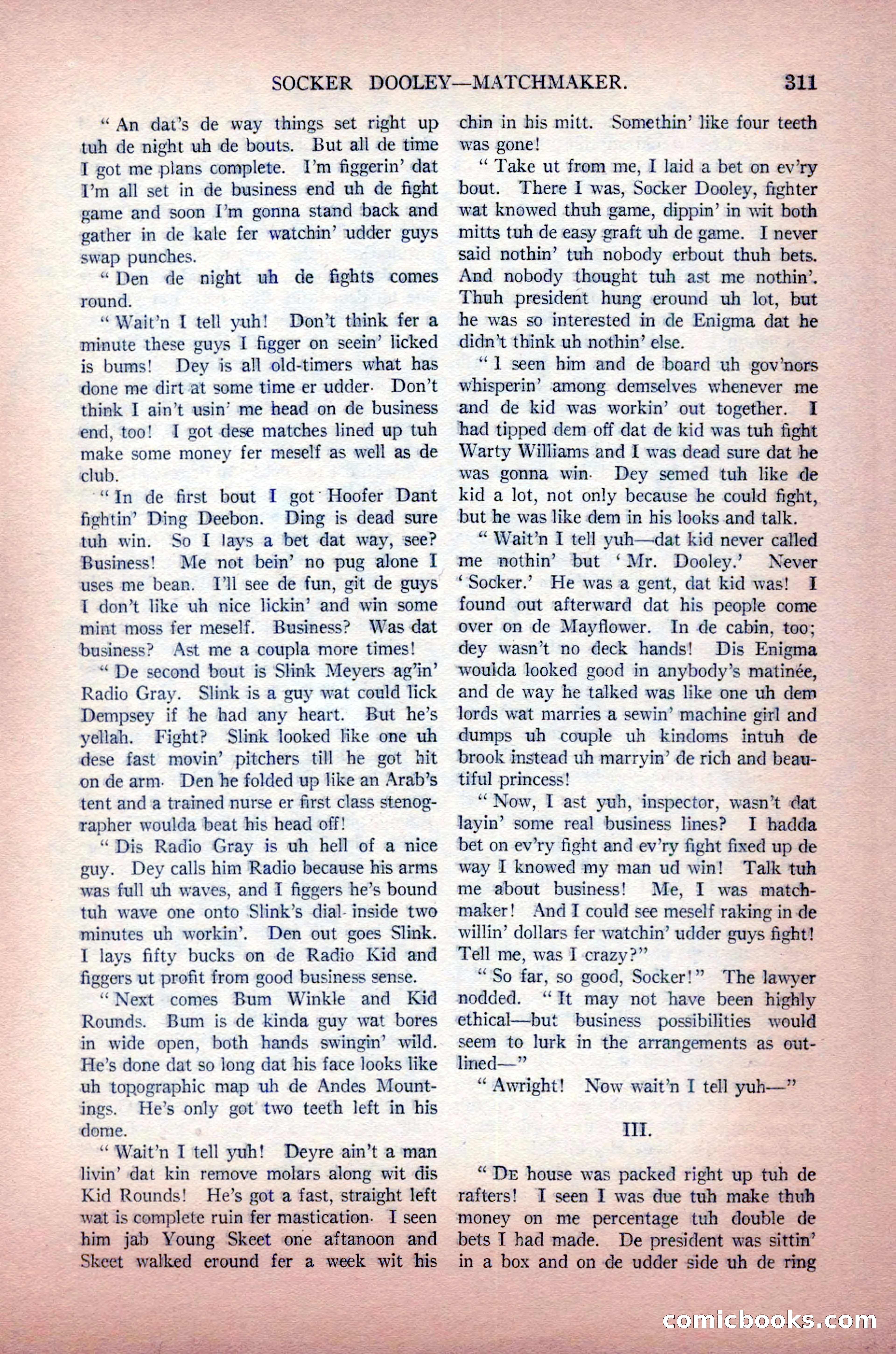Argosy All-Story Weekly, May 30, 1925 — page 157 of 168