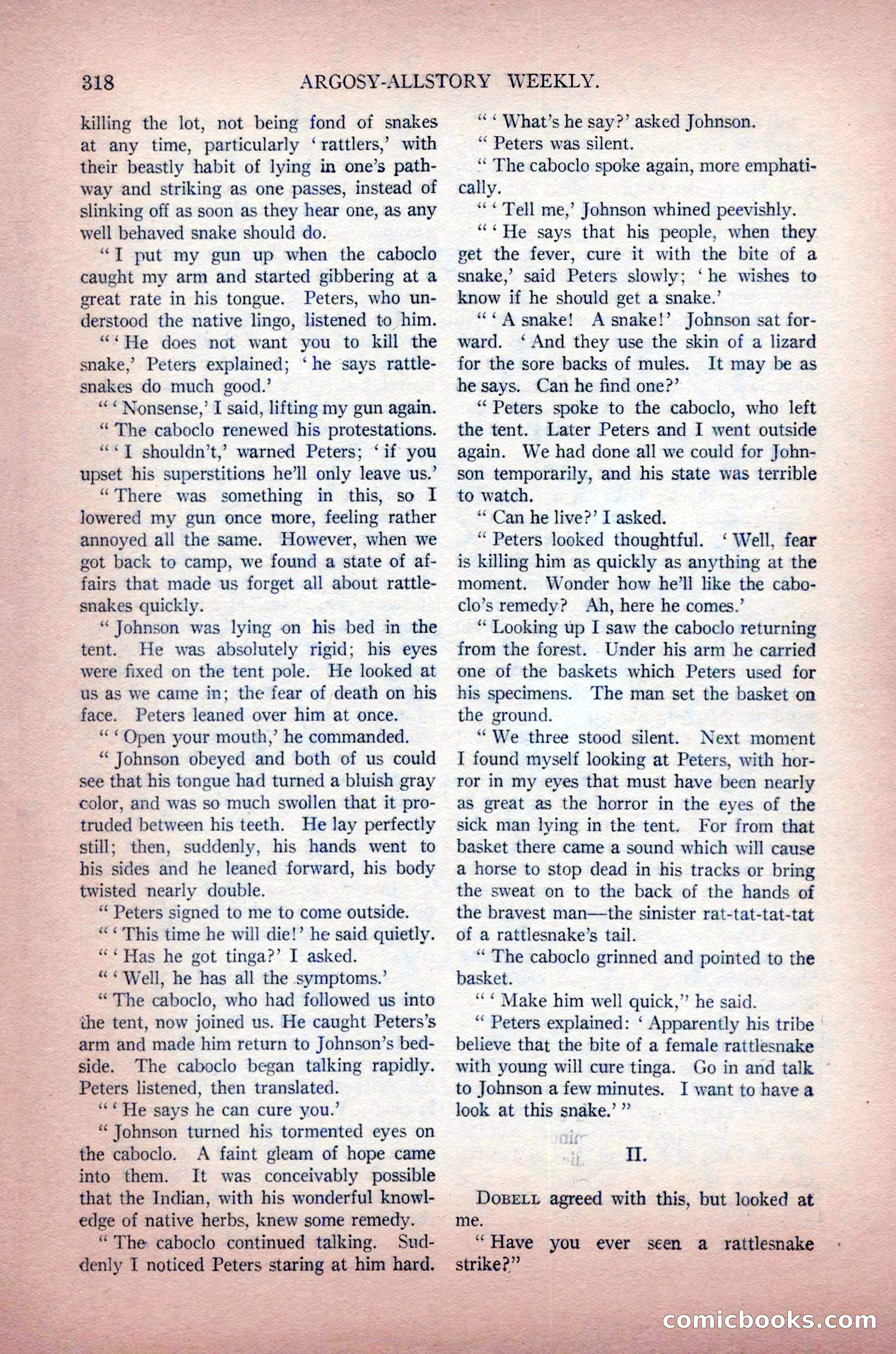 Argosy All-Story Weekly, May 30, 1925 — page 164 of 168
