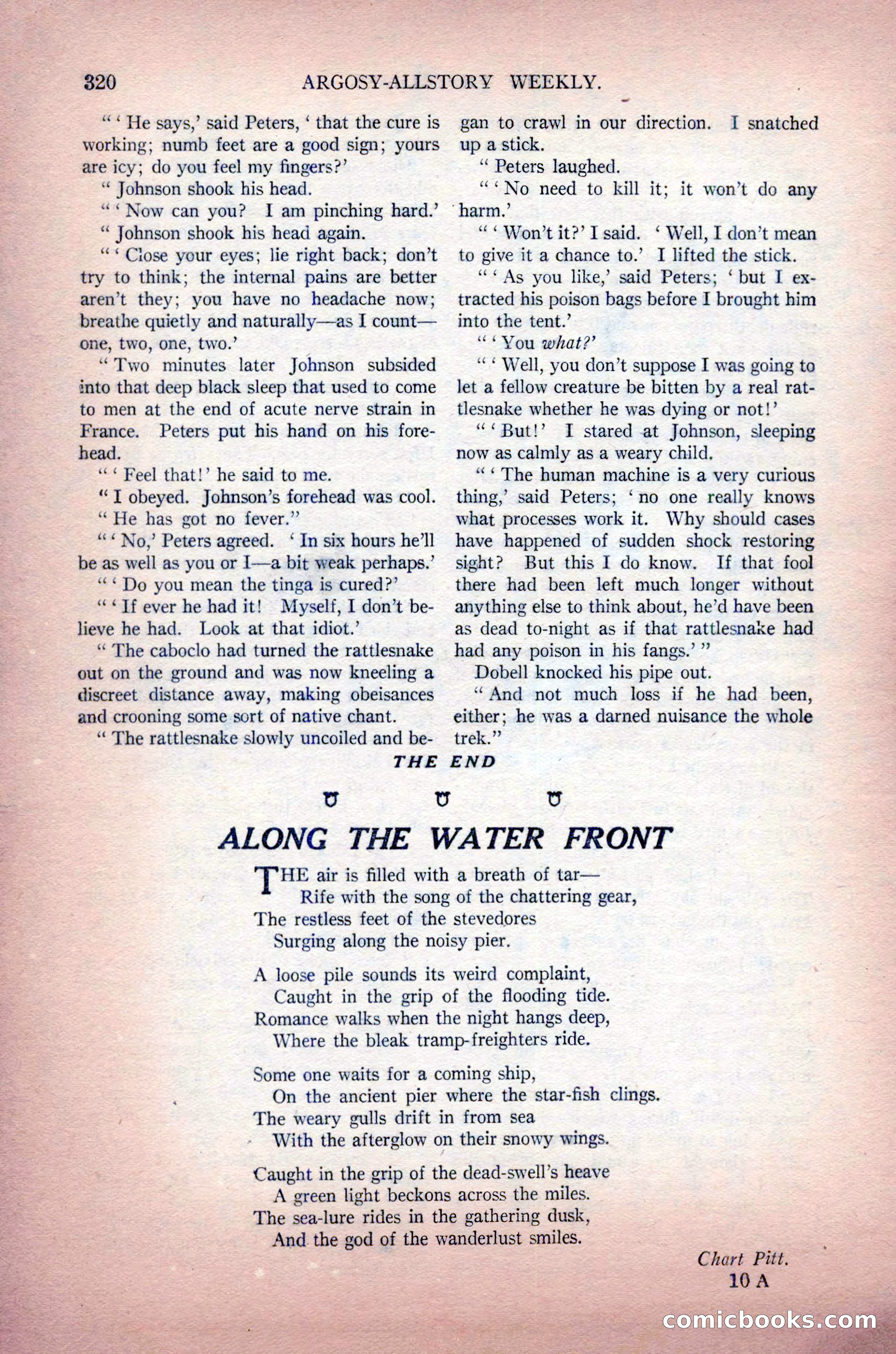 Argosy All-Story Weekly, May 30, 1925 — page 166 of 168