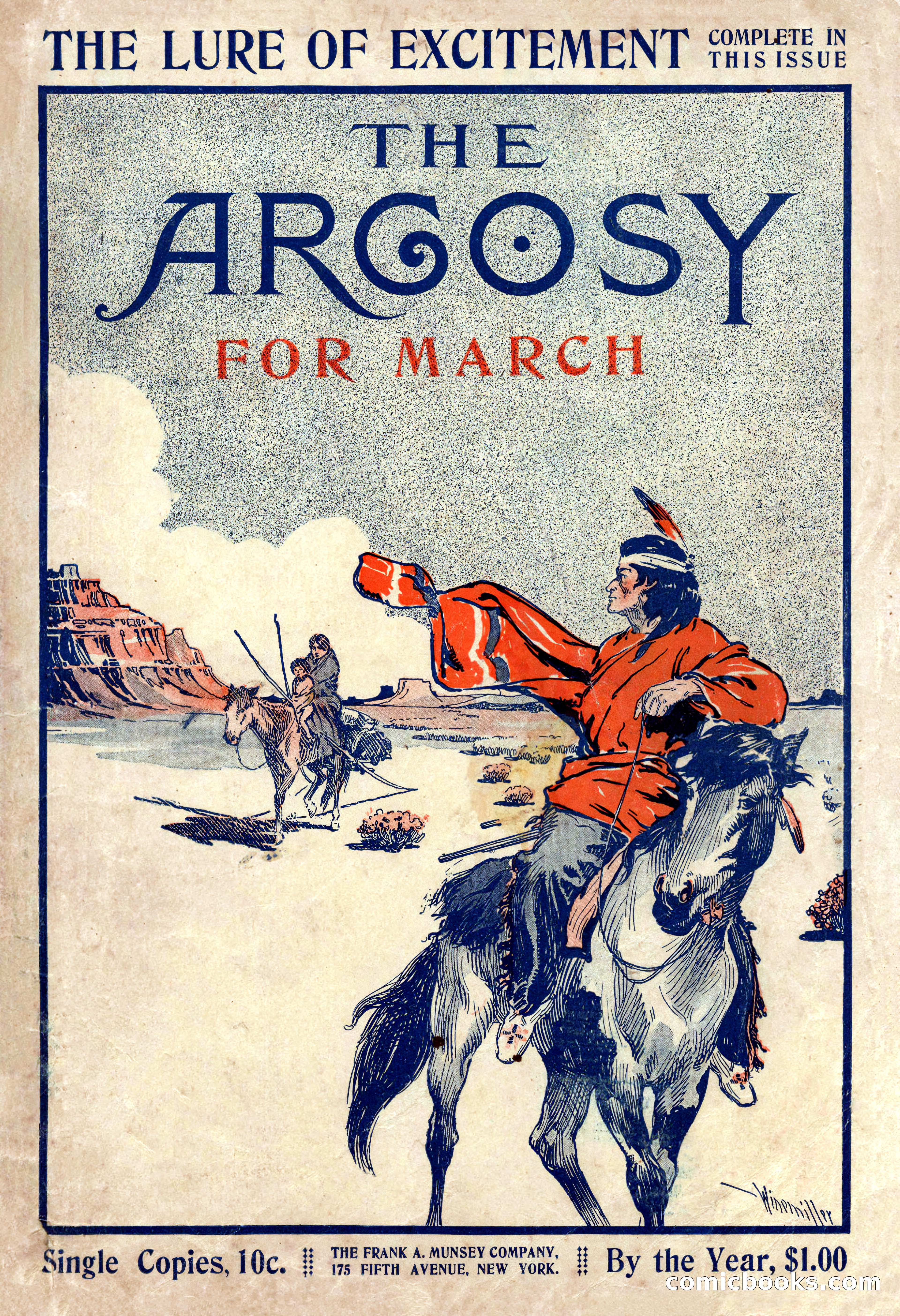 The Argosy for March 1909 — page 1 of 244