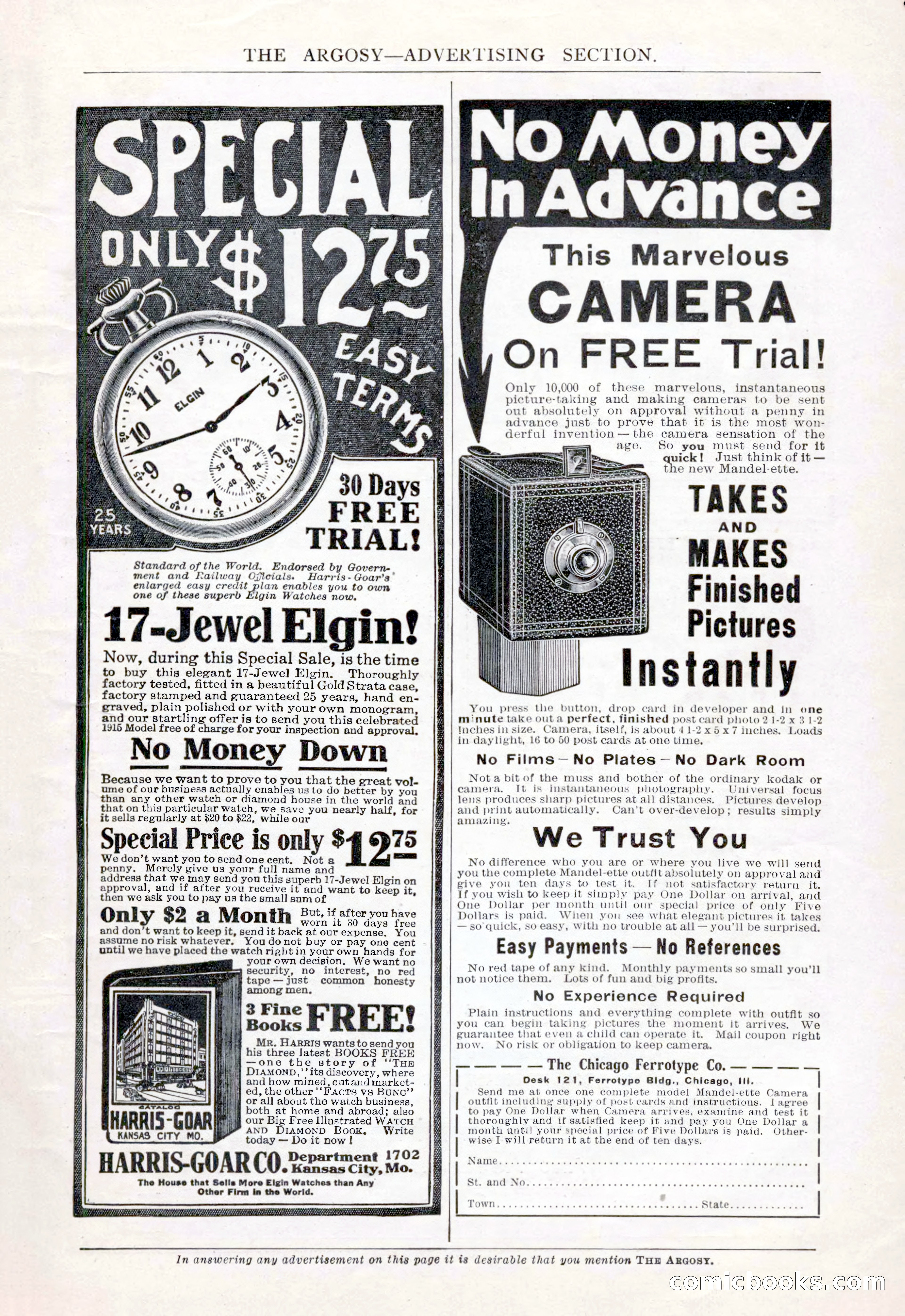 The Argosy, September 1915 — page 9 of 246