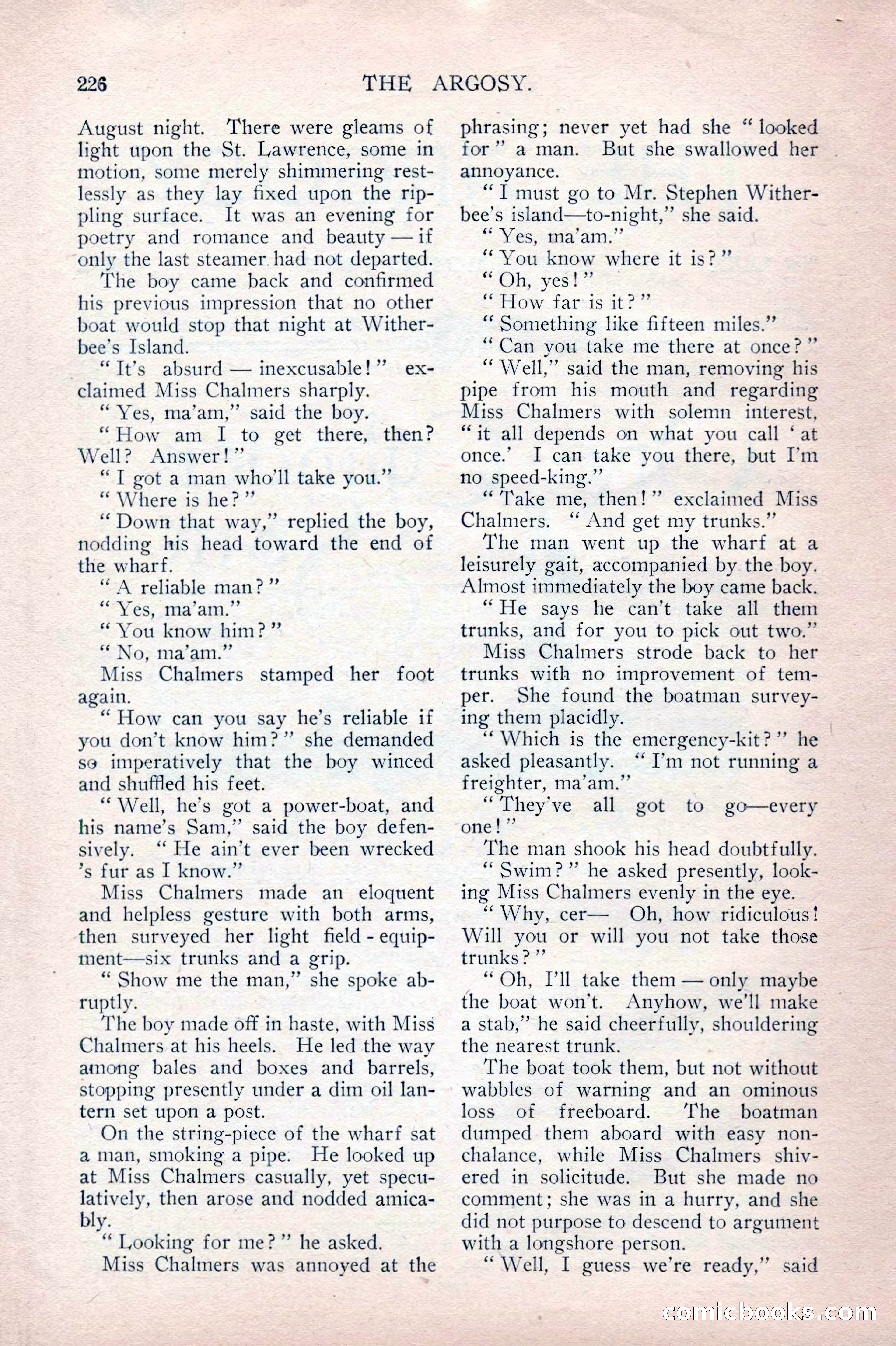 The Argosy, September 1915 — page 12 of 246