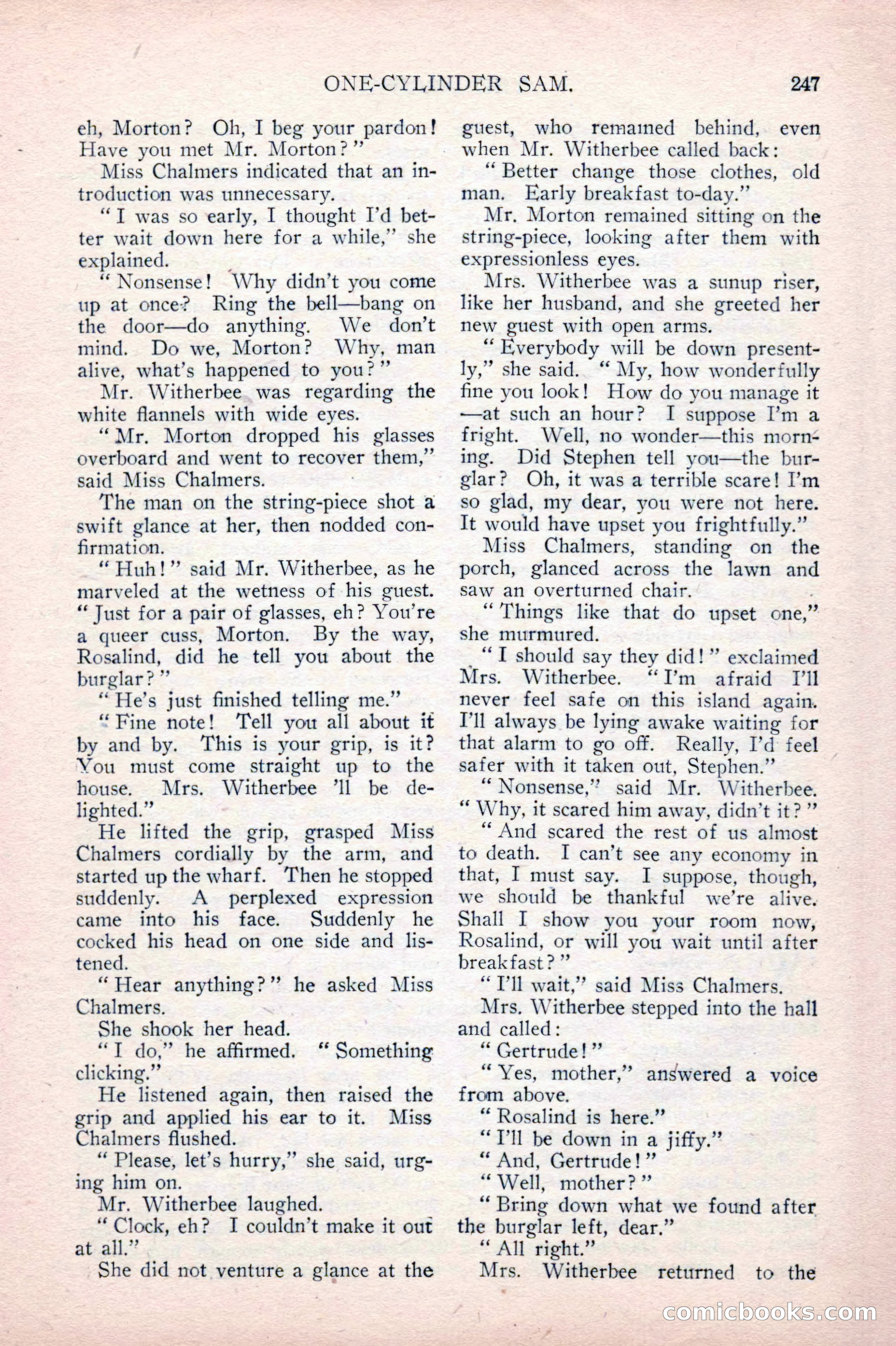 The Argosy, September 1915 — page 33 of 246